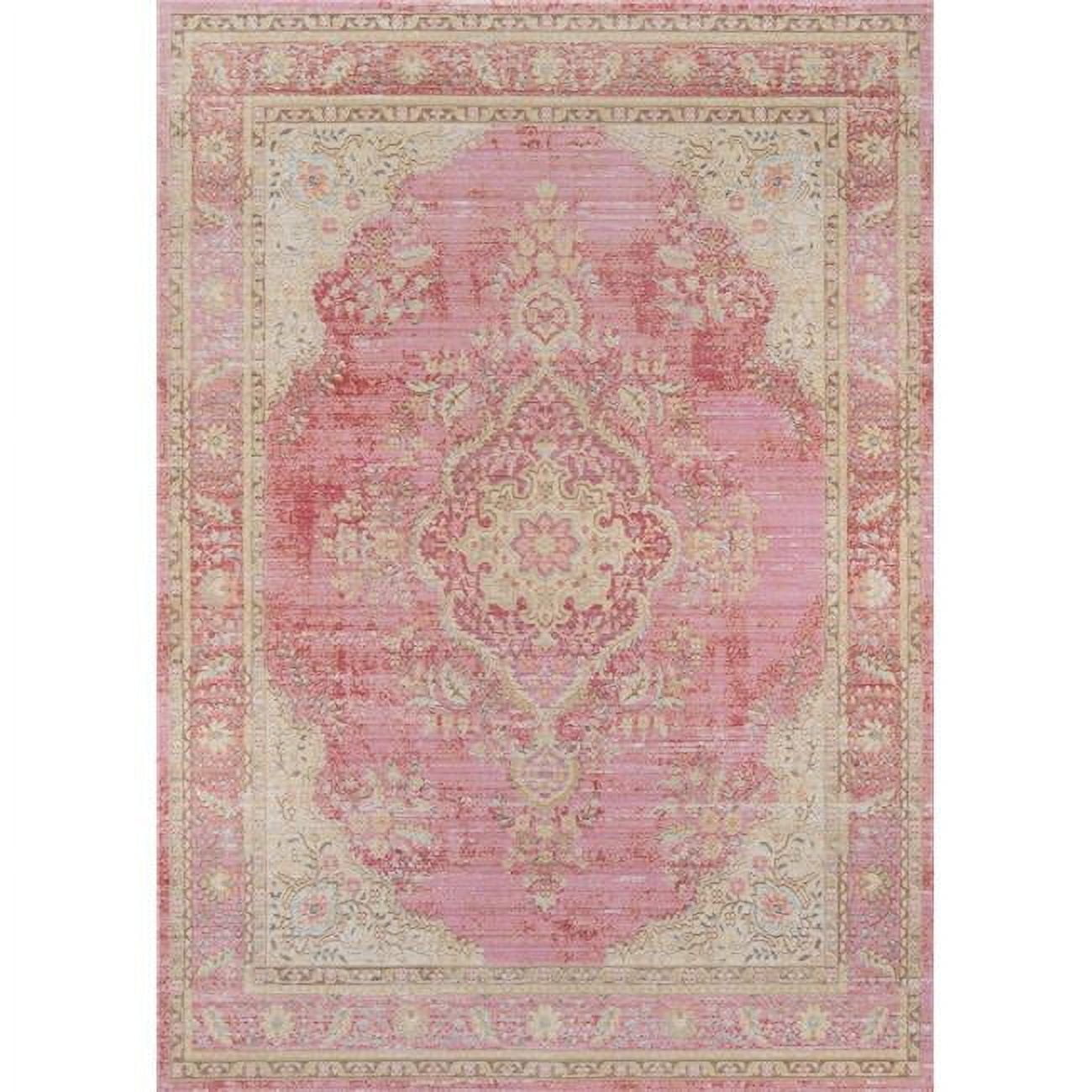Momeni Isabella Area Rug, Pink, 9'3" X 11'10"