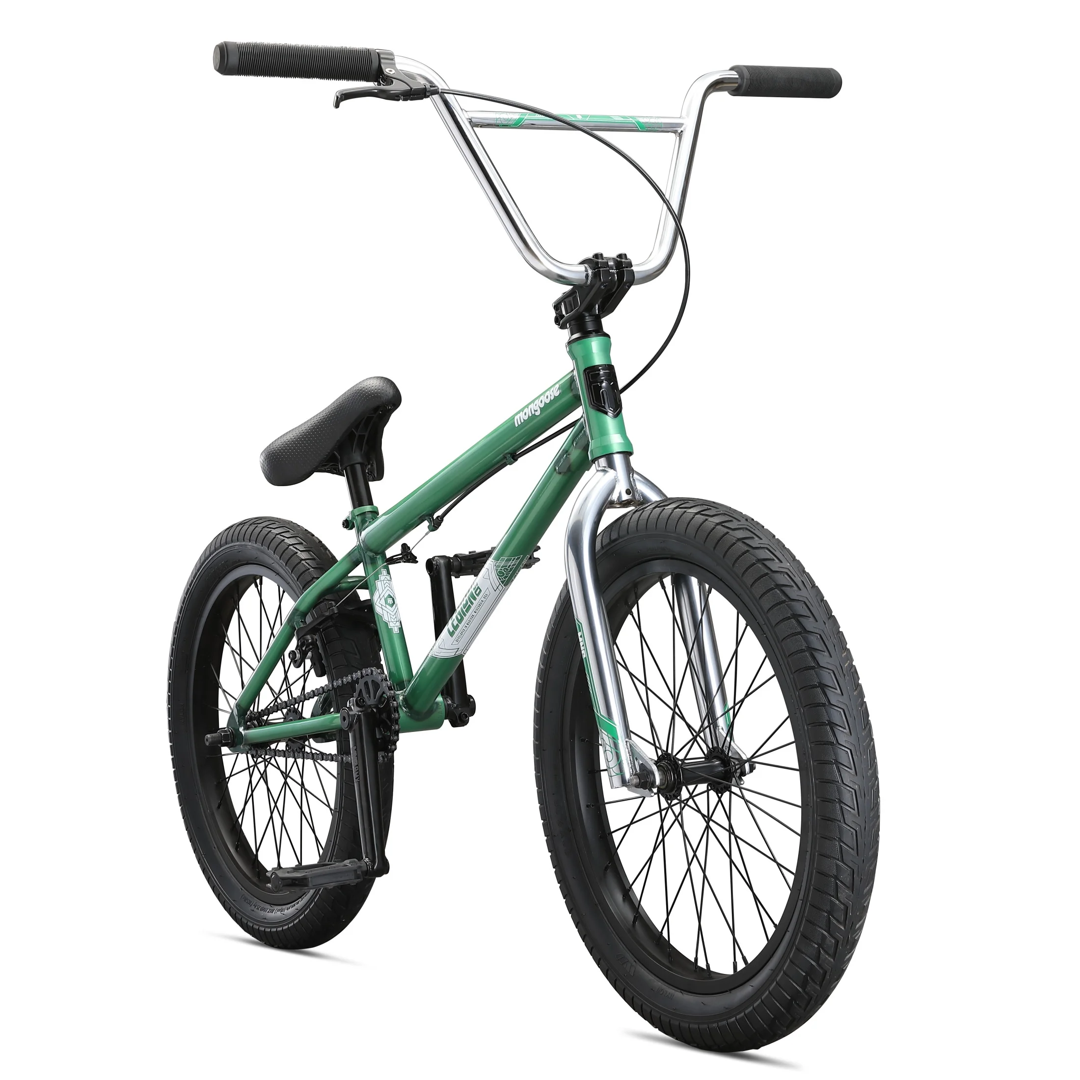 Mongoose Legion L60 Freestyle BMX bike, 20" Wheel, Ages 8 and up, Green