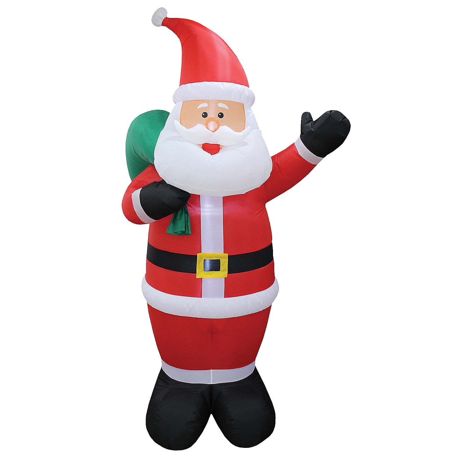 Morris Costumes Inflatable Santa LED Lighted Yard Decoration - 8 ft
