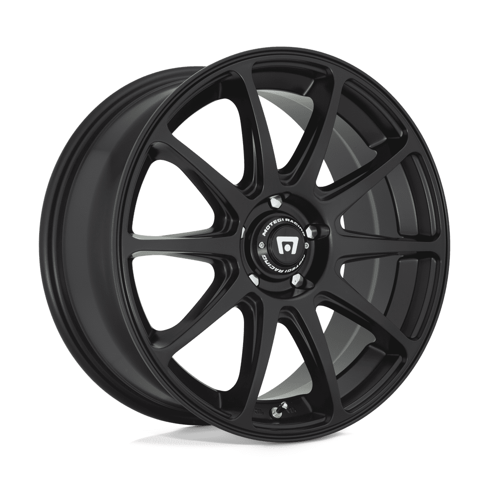 Motegi Cast Aluminum Rim MR127 17X8 5X100 S-BLK 38MM, MR12778051738