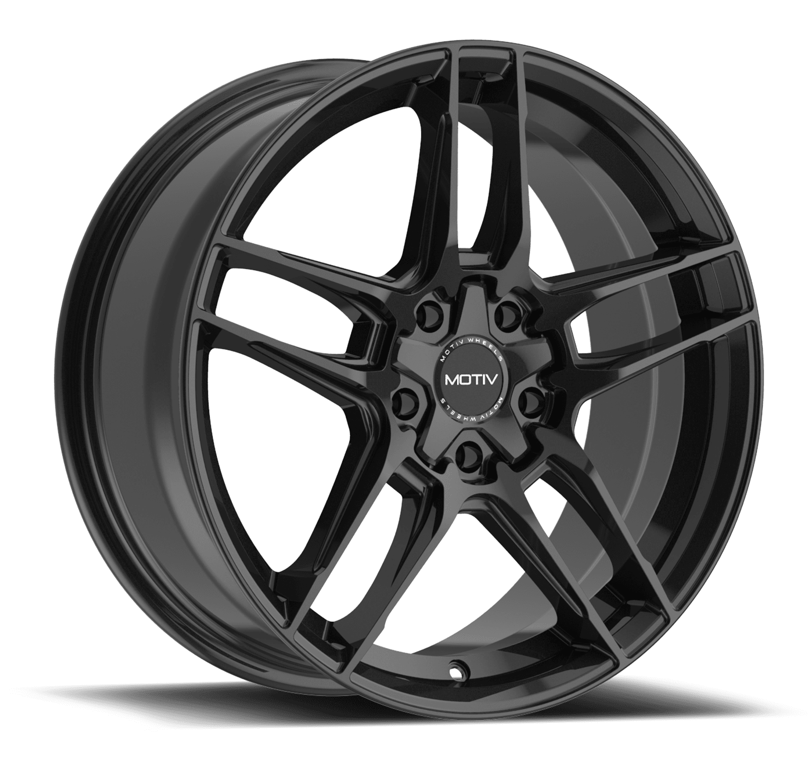 Motiv 16x7.5 5X100 434B Matic Black Wheel Rim