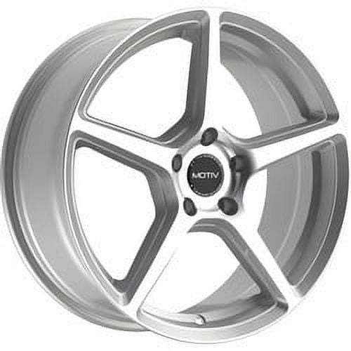 Motiv 17x7.5 5X4.50 433MS Blade Silver Wheel Rim