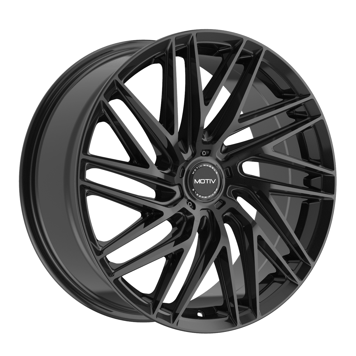 Motiv 18x8 5X4.50 429B Align Black Wheel Rim
