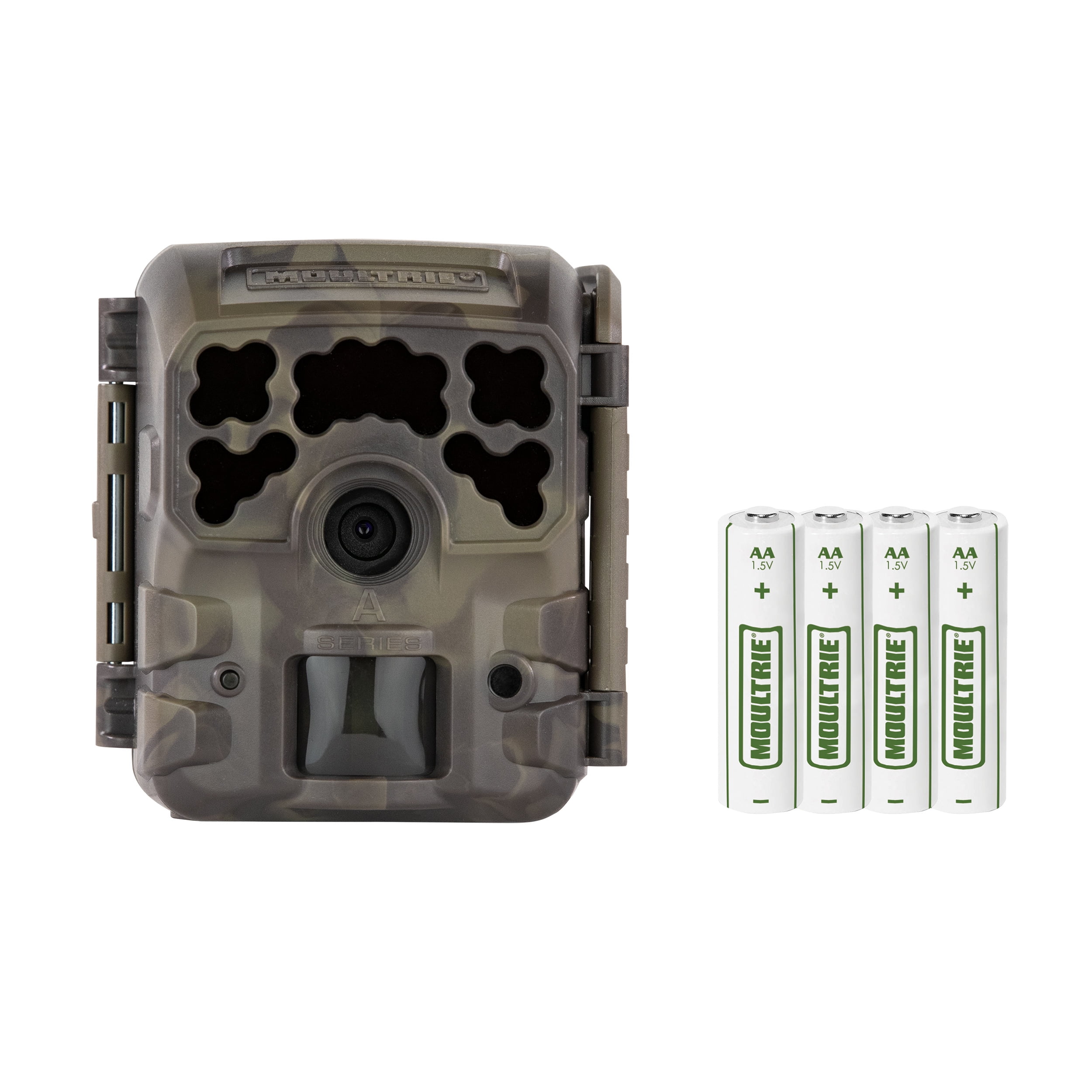 Moultrie Micro-W36 Long Range Infrared Hunting Trail Camera, 36 Megapixels and 4AA Batteries
