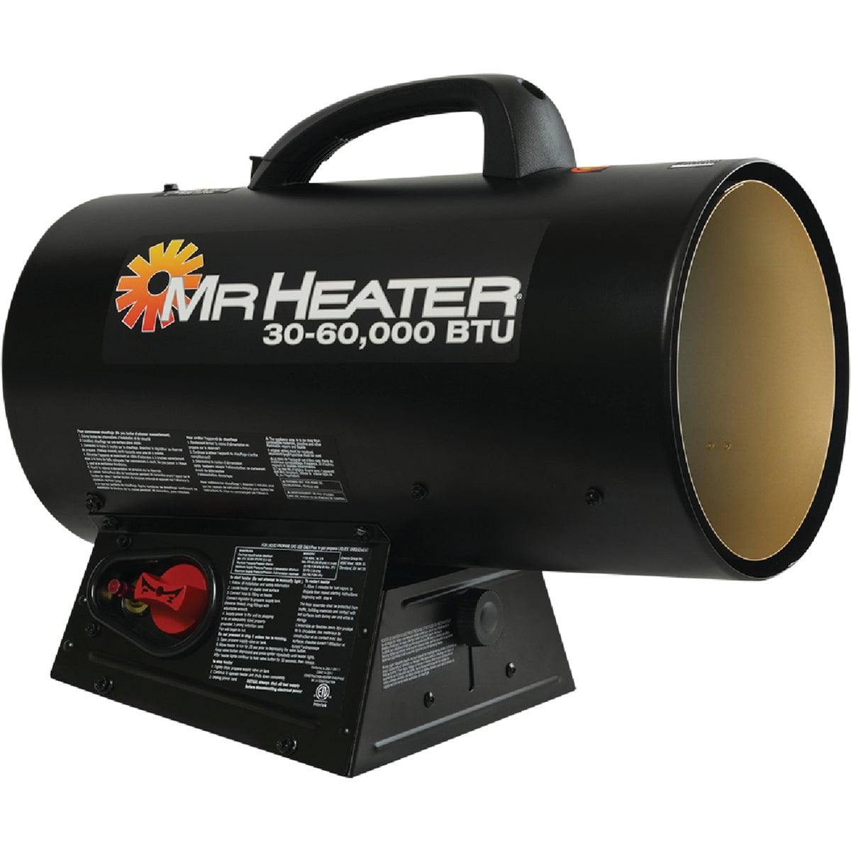 Mr. Heater 60,000 BTU Quiet Burner Technology Forced Air Propane Heater