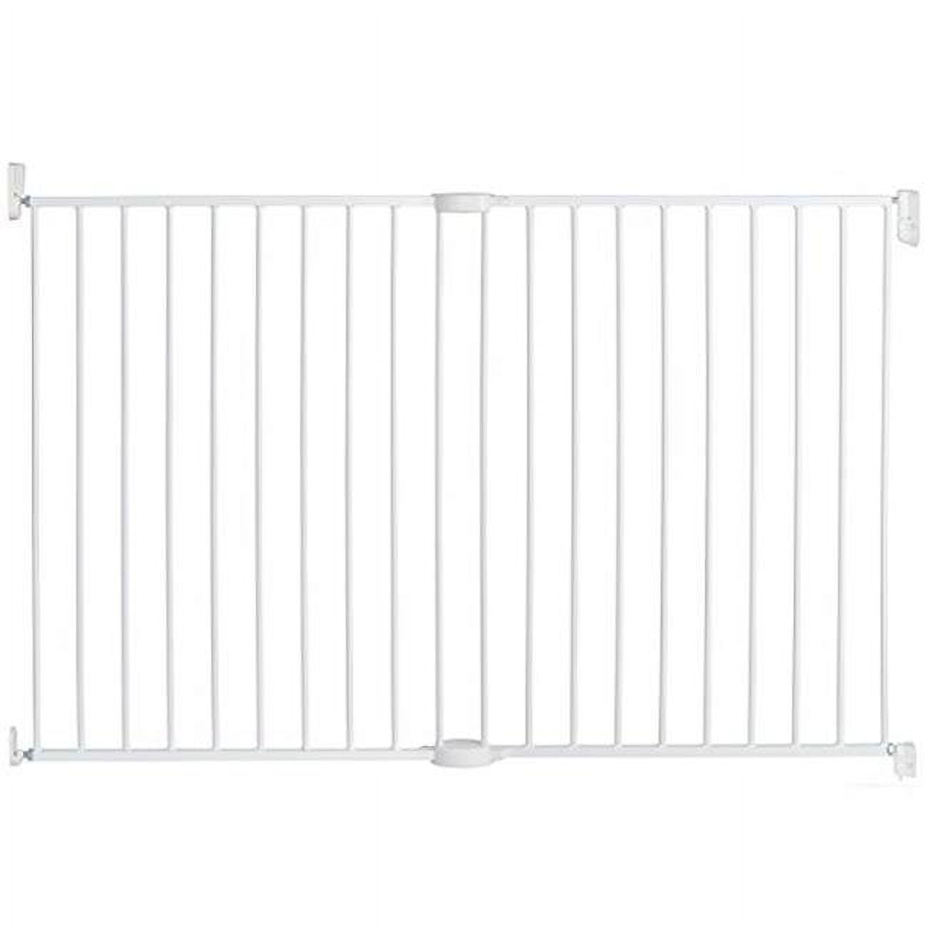 Munchkin® Extra Wide Extending XL™ Metal Toddler Baby Gate for Stairs, Hallways and Doors, White