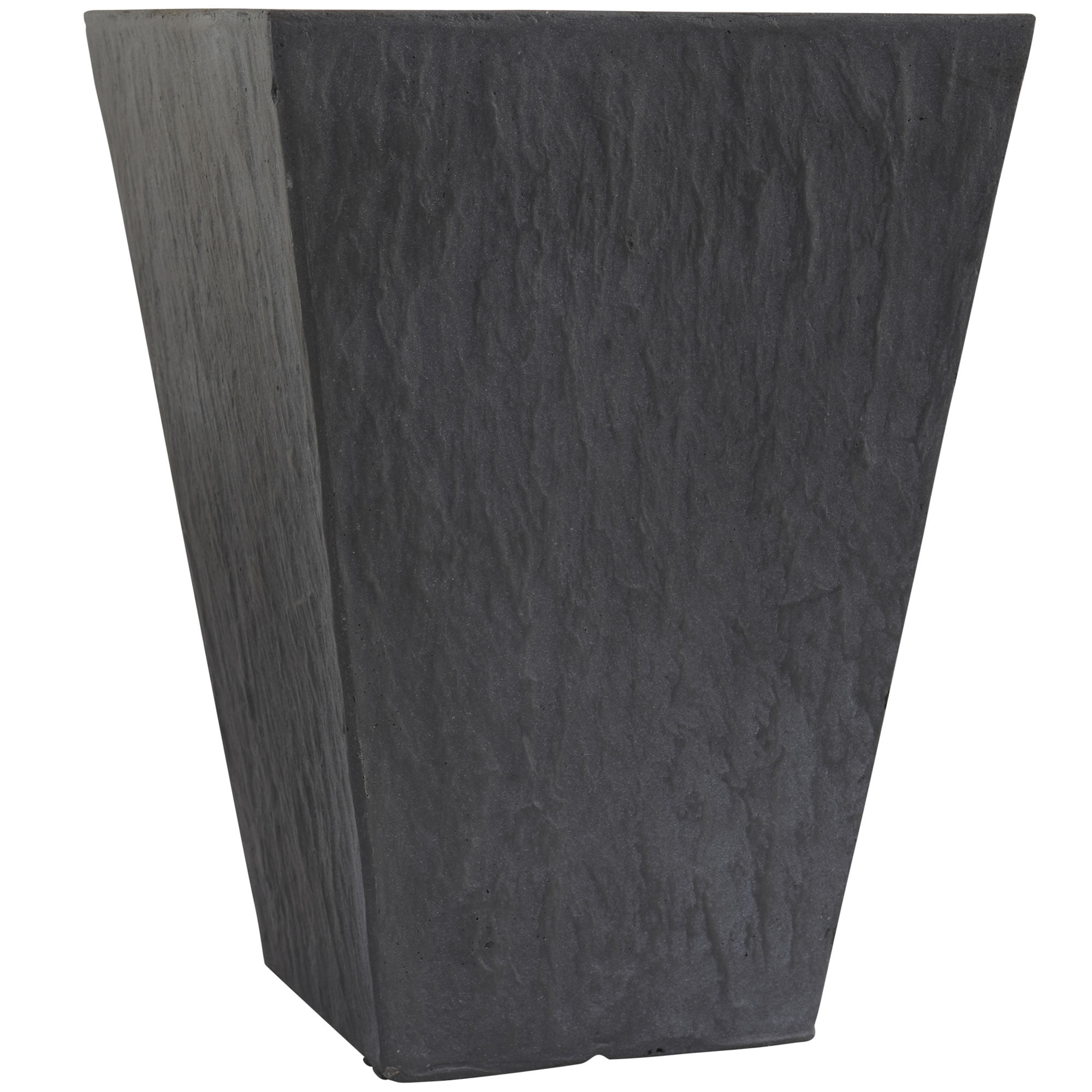Nearly Natural 11.75"L x 11.75"W Slate Planter (Indoor/Outdoor)
