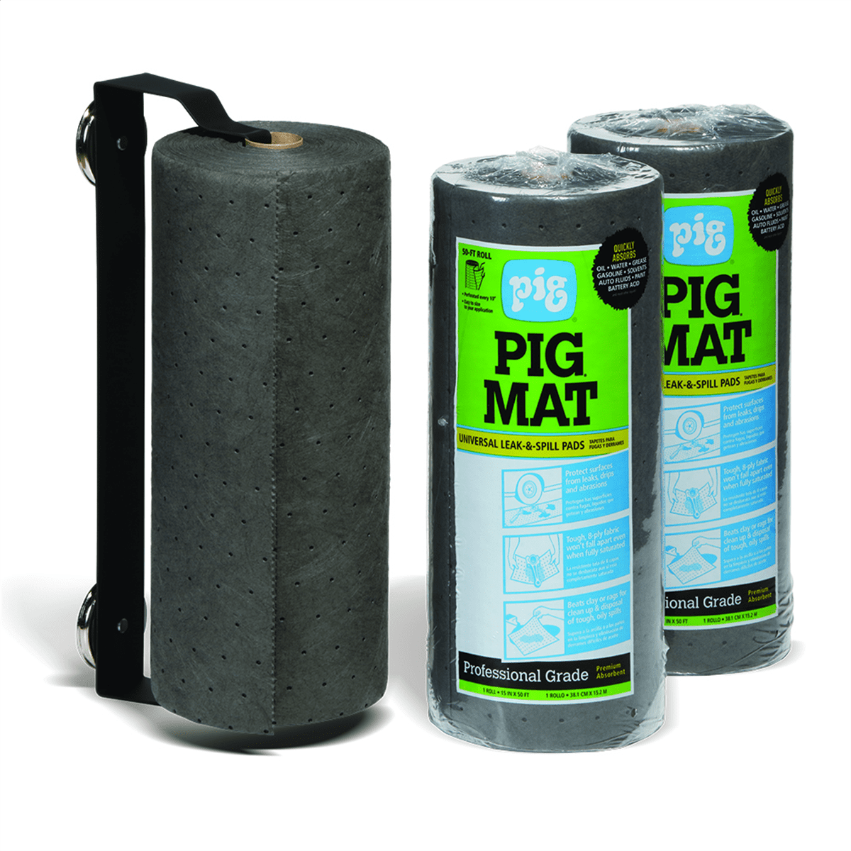 New Pig 57703 Universal Mat Plus Dispenser Combo Pack