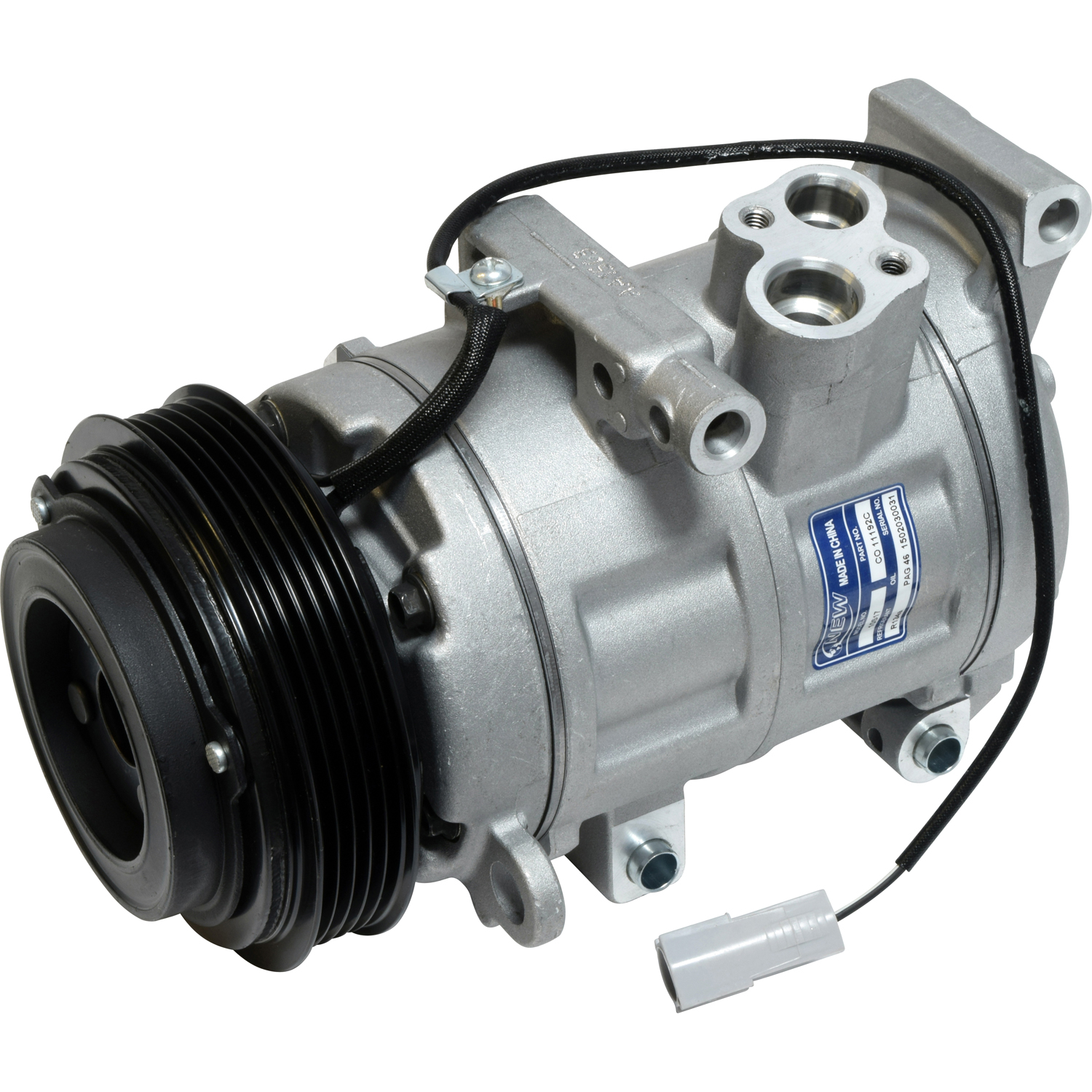 New UAC CO 11192C A/C Compressor -- HS18 Compressor Assembly Fits select: 2010-2013 MAZDA 3 I