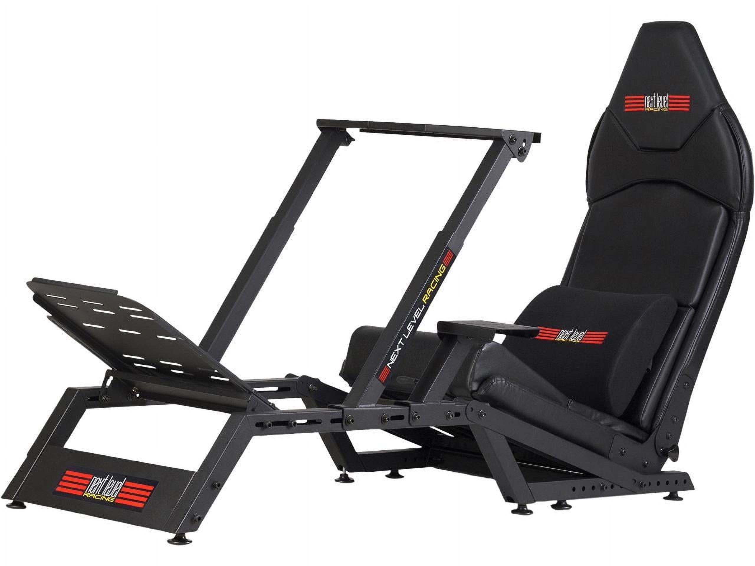 Next Level Racing® F-GT Formula and GT Simulator Cockpit – Matte Black (NLR-S010)