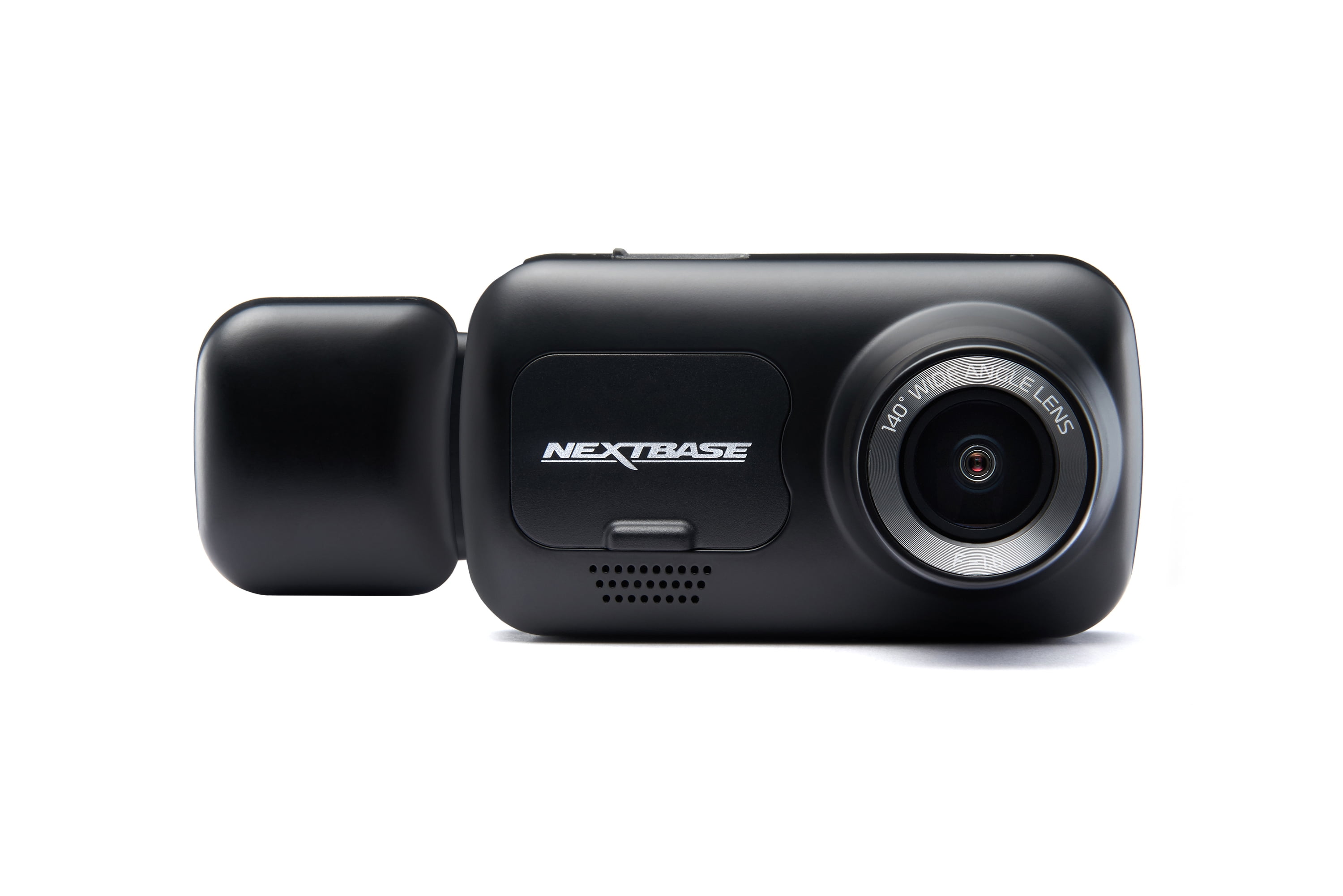Nextbase 222X Compact Dual Dash Cam Front & Rear 2.5" HD IPS Screen, 1080p Full HD, 6 Layer Lens, Black, 0.17 lbs assembled.