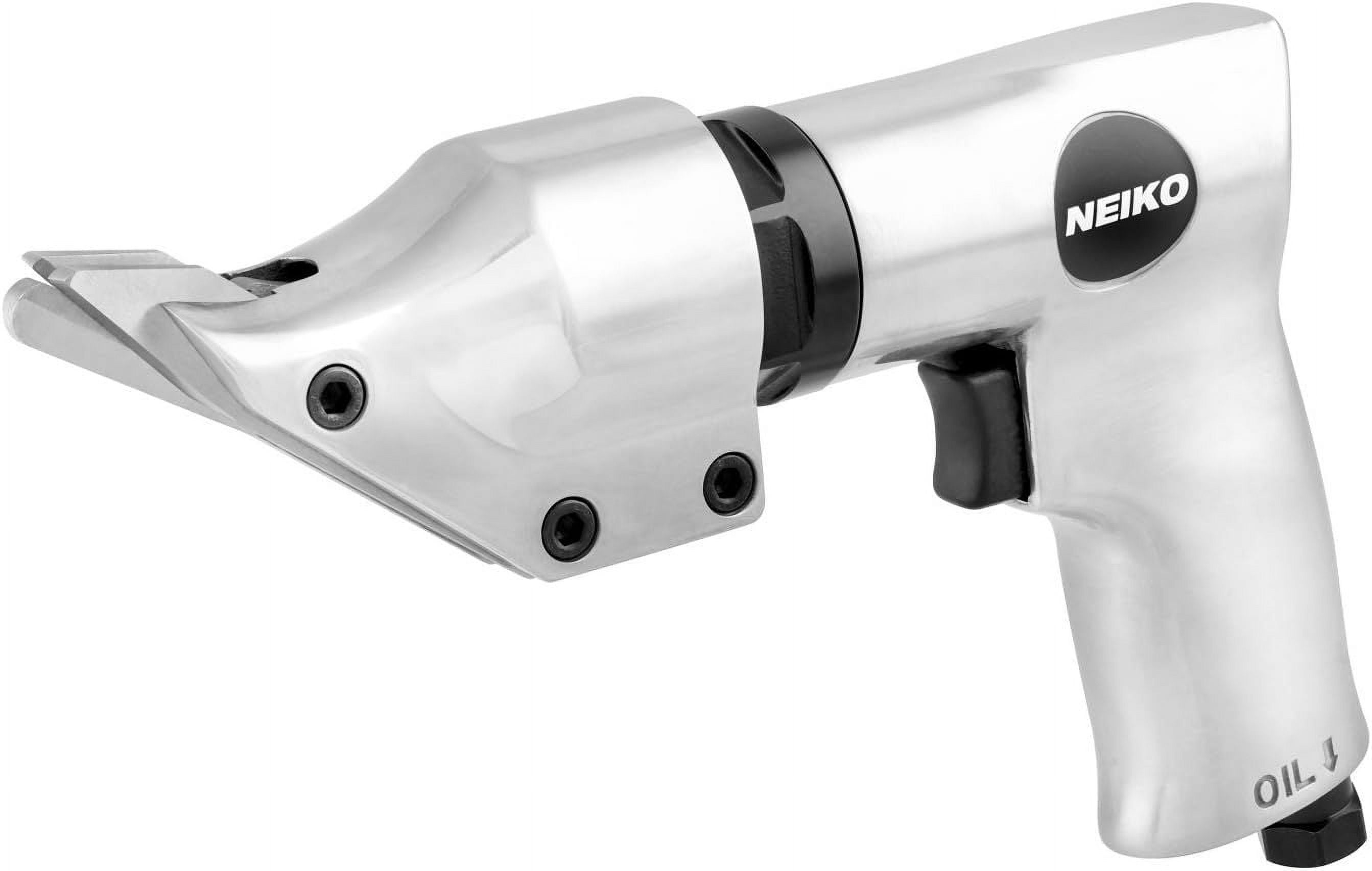 NEIKO 30066A 1/4" Air Metal Cutting Shears | 2200 RPM | 4 CFM | 90 PSI | 18 Gauge Steel Sheets