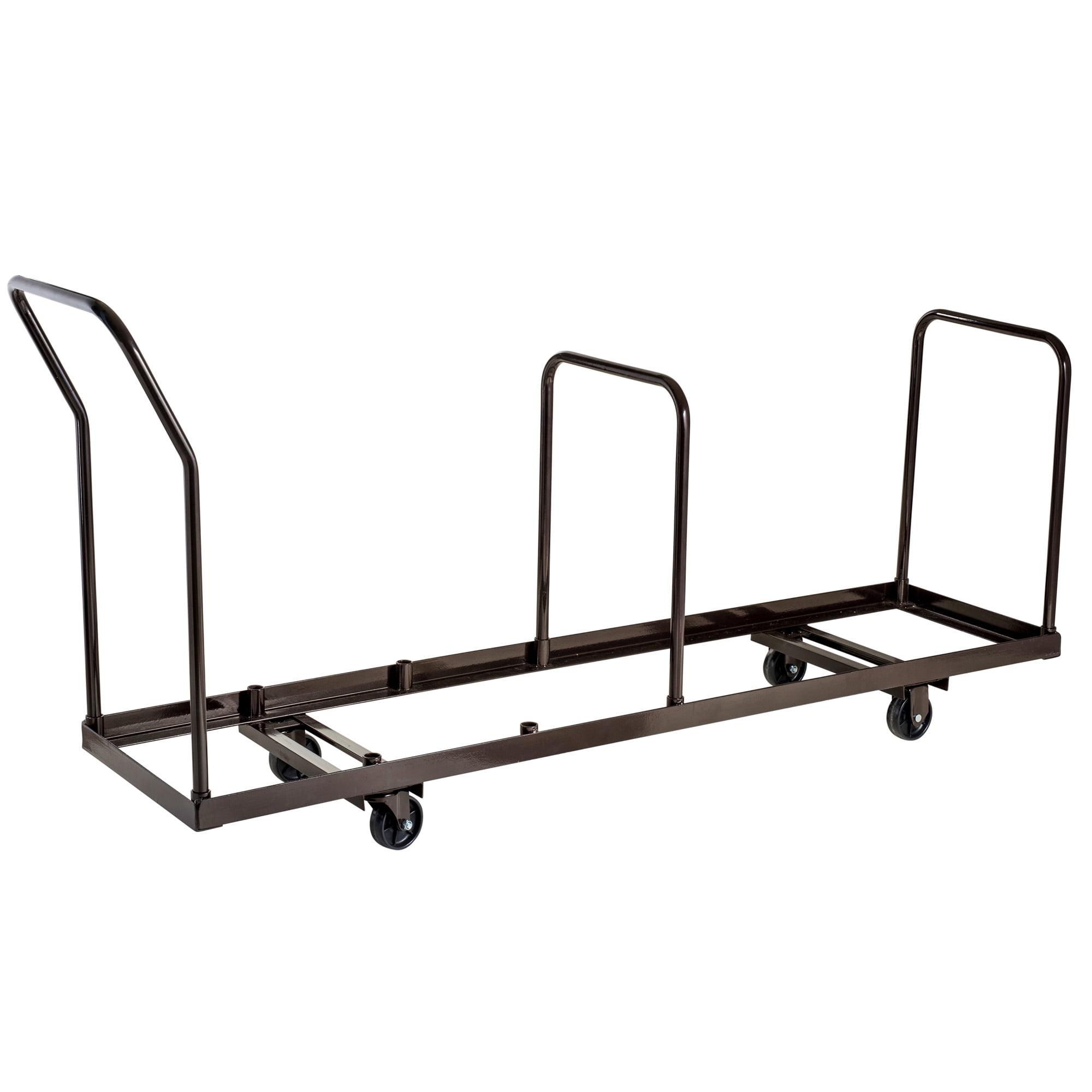 NPS Steel Dolly For Folding Chairs, Vertical Storage, 35 Chair Capacity