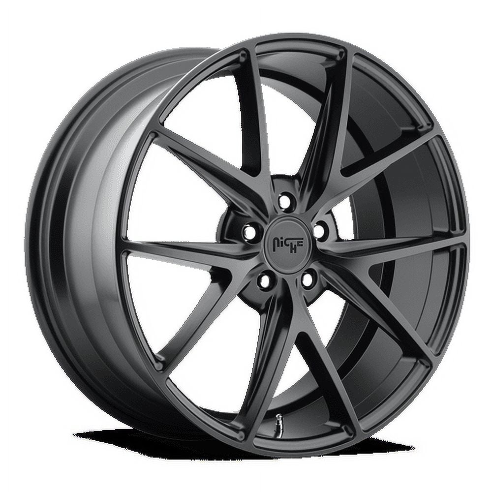 Niche M117 Misano 18X8 5X115 40Et 66.56Cb Matte Black Wheel