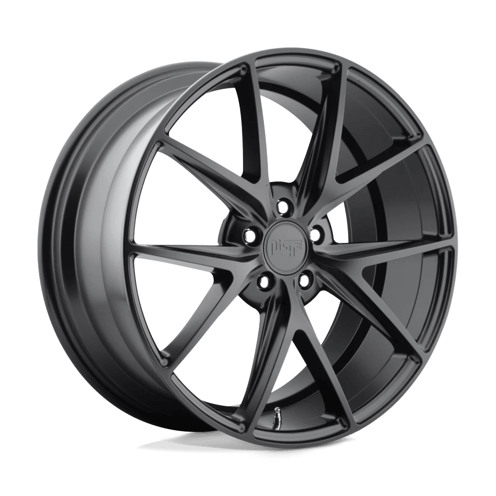Niche M117 Misano 18X9.5 5X120 40Et 66.06Cb Matte Black Wheel