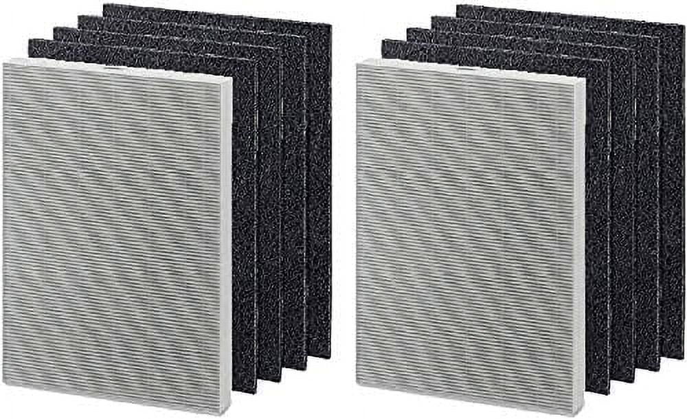 Nispira Fellowes HF-300 HEPA Filter Replacement For Air Purifier AeraMax 300, 2 Filters