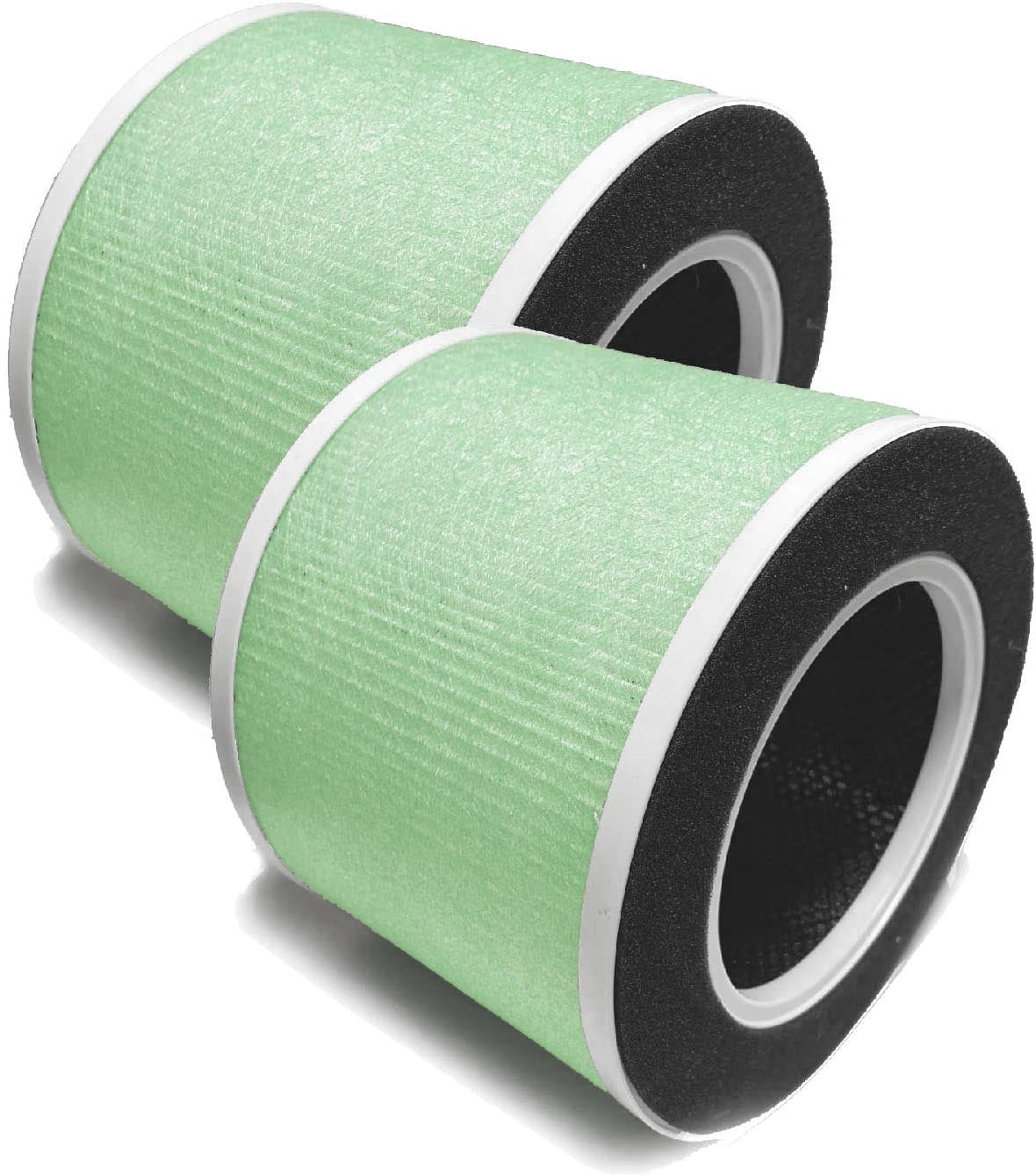 Nispira True HEPA Carbon Replacement Filter RP-AP088-F2 Compatible with RP-AP088 Air purifier RP-AP088W/RP-AP088B 4 Stage Filtration System, 2 Packs