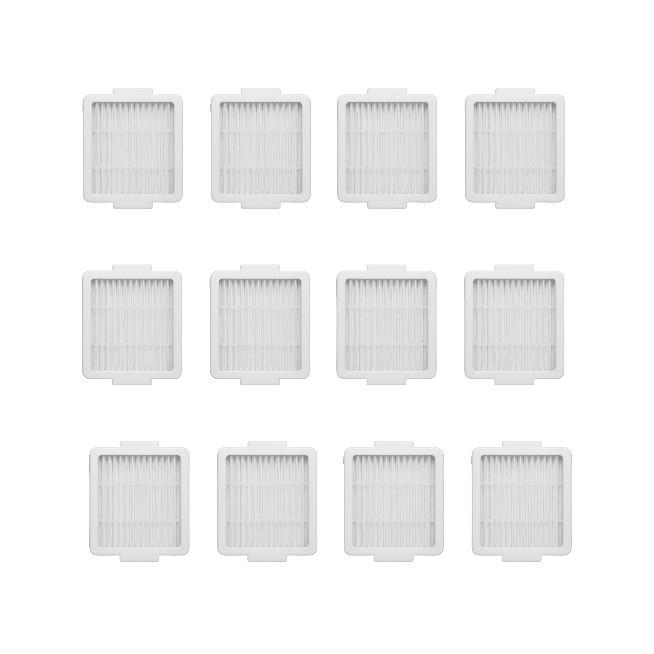 Nispira True HEPA Filter Replacement For Breath Breathe Pure Plus Portable Plug in Air Purifier, Pack of 12