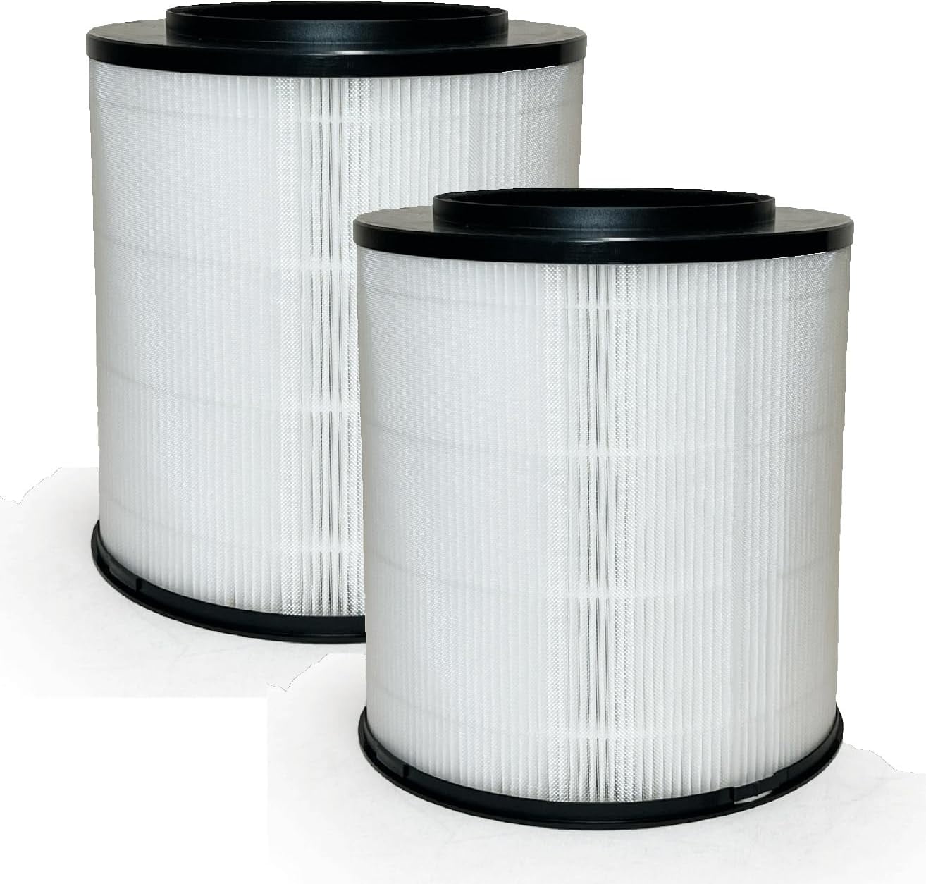 Nispira 12030 H13 HEPA Activated Carbon Filter Replacement for Clorox Air Purifier 11030 & 11031 Medium Room Removes Smoke, VOCs, Odor 2 packs