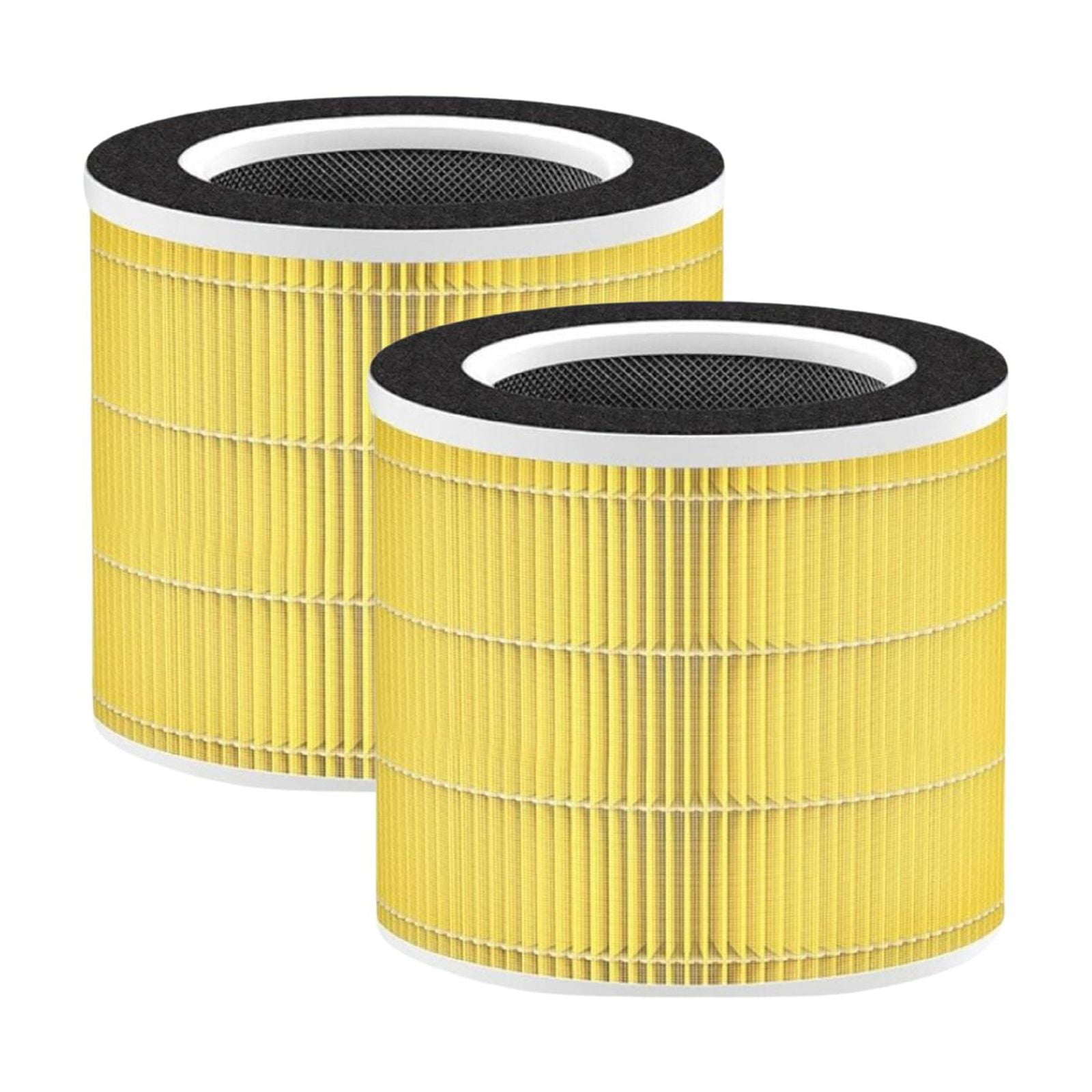 Nispira 4-in-1 True HEPA Activated Carbon Replacement Filter For RENPHO RP-AP089 Air purifier RP-AP089W / RP-AP089B Part RP-AP089-F1, 2 Pack