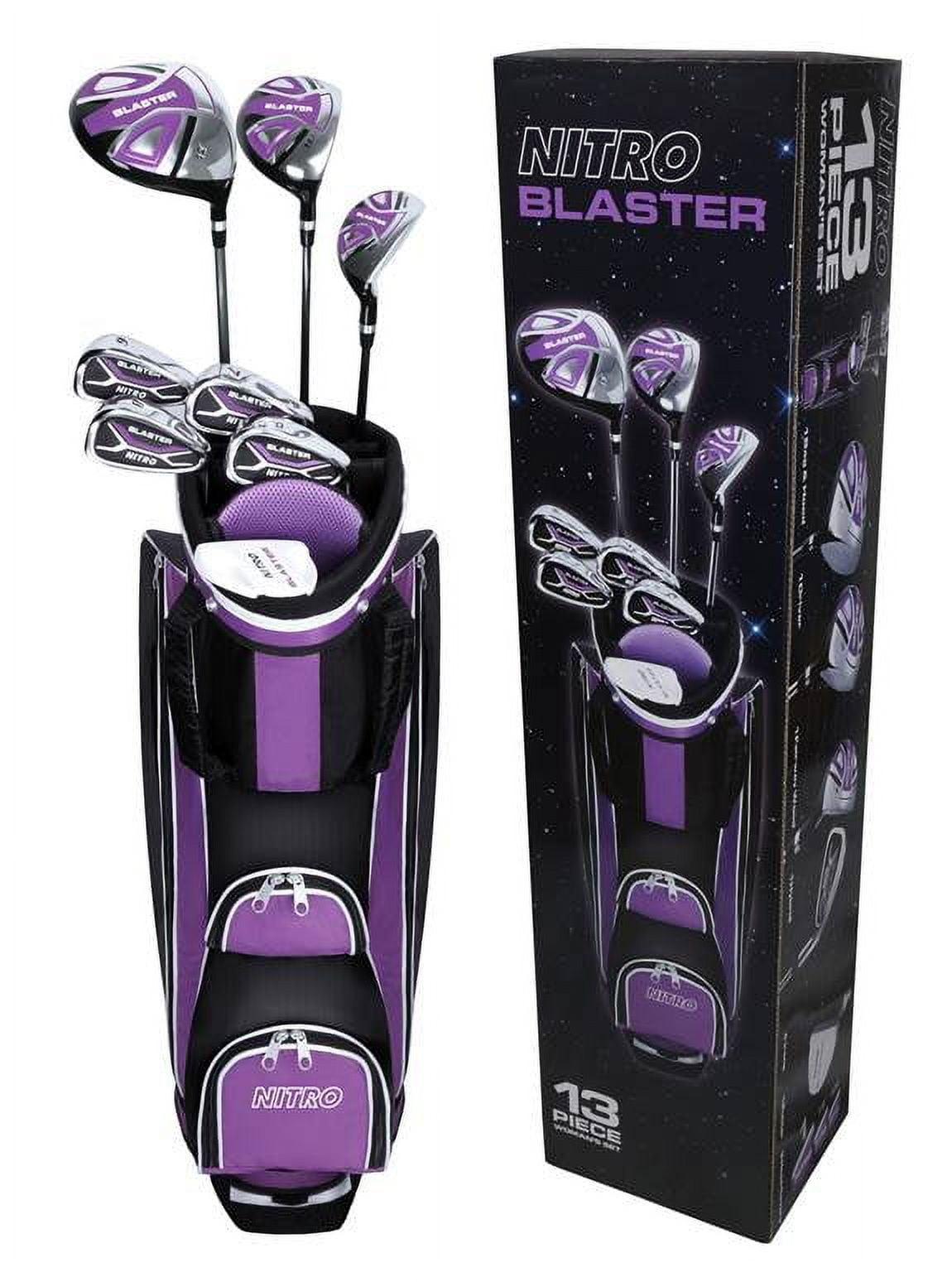 Nitro Golf Club Complete Set, Ladies, 13-Piece, Right-Handed