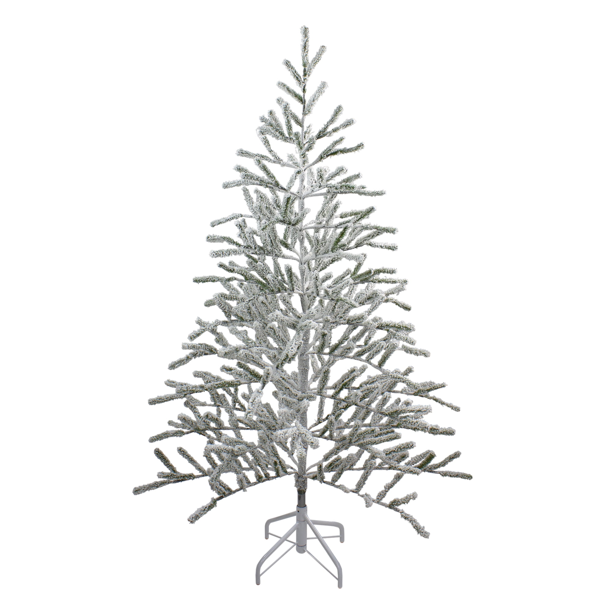 Northlight Flocked Alpine Twig Artificial Christmas Tree - 5' - Unlit