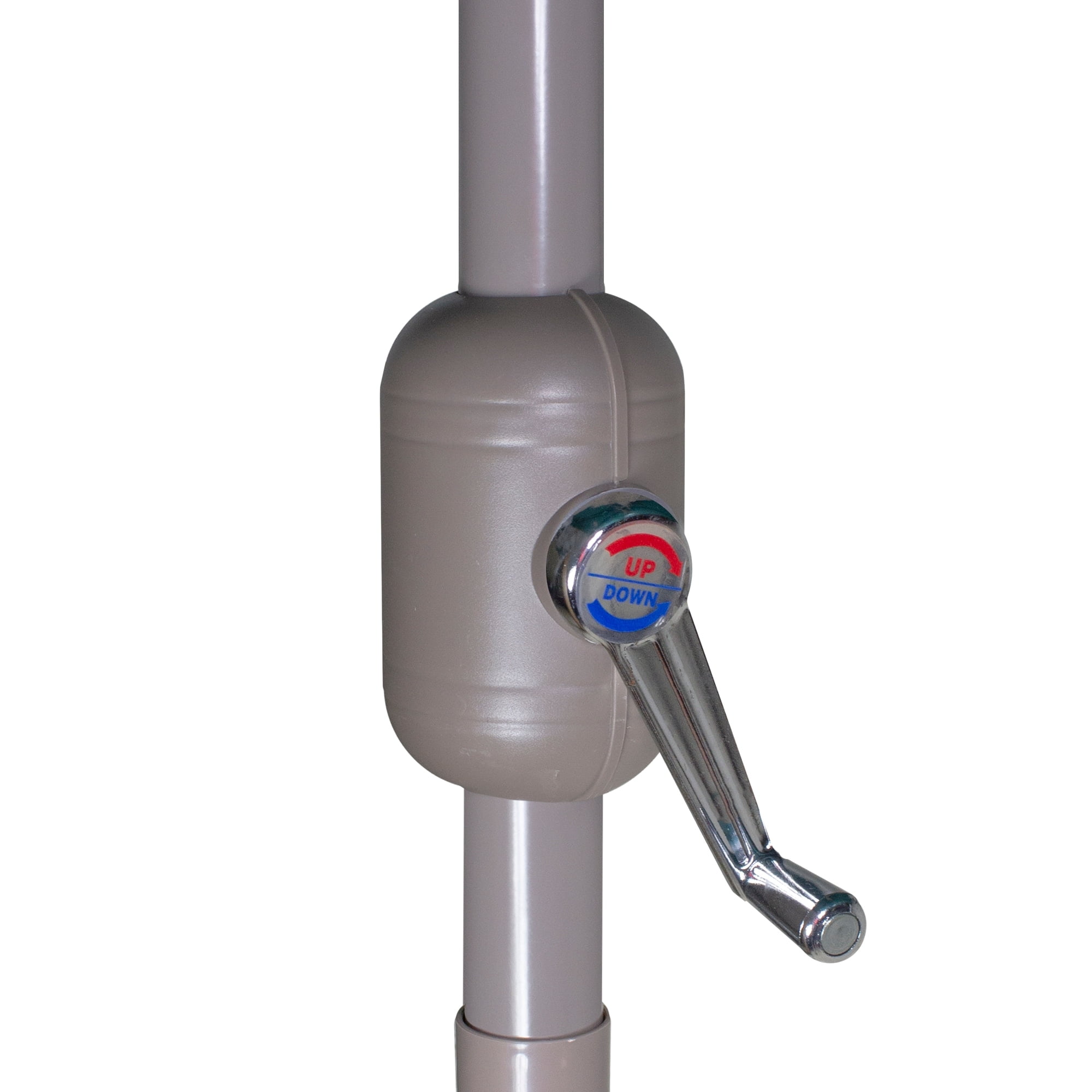 Northlight 7.5ft Outdoor Patio Market Umbrella with Hand Crank Purple