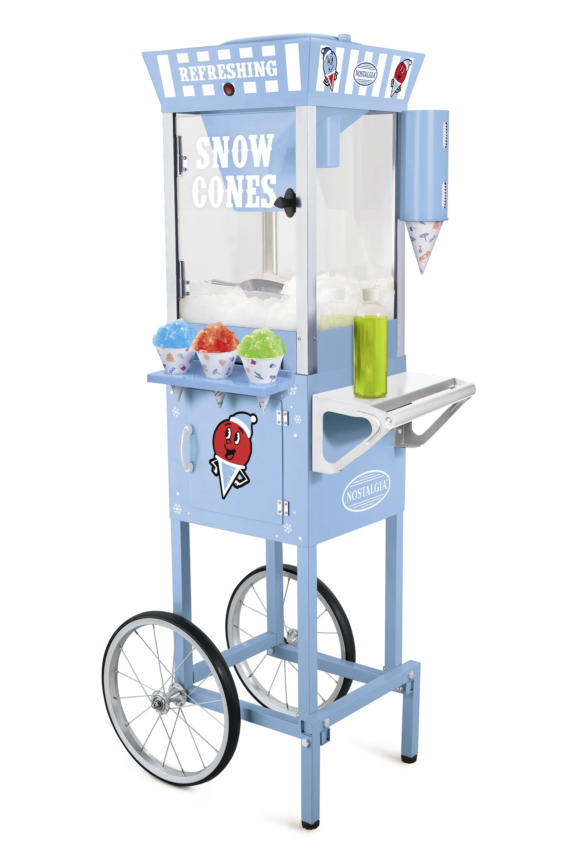 Nostalgia 54 in. Old Fashioned Snow Cone Cart