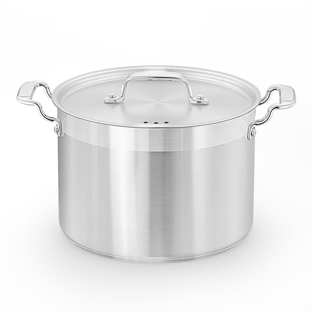 NutriChef 18/8 Heavy Duty Stainless Steel Large Stock Pot