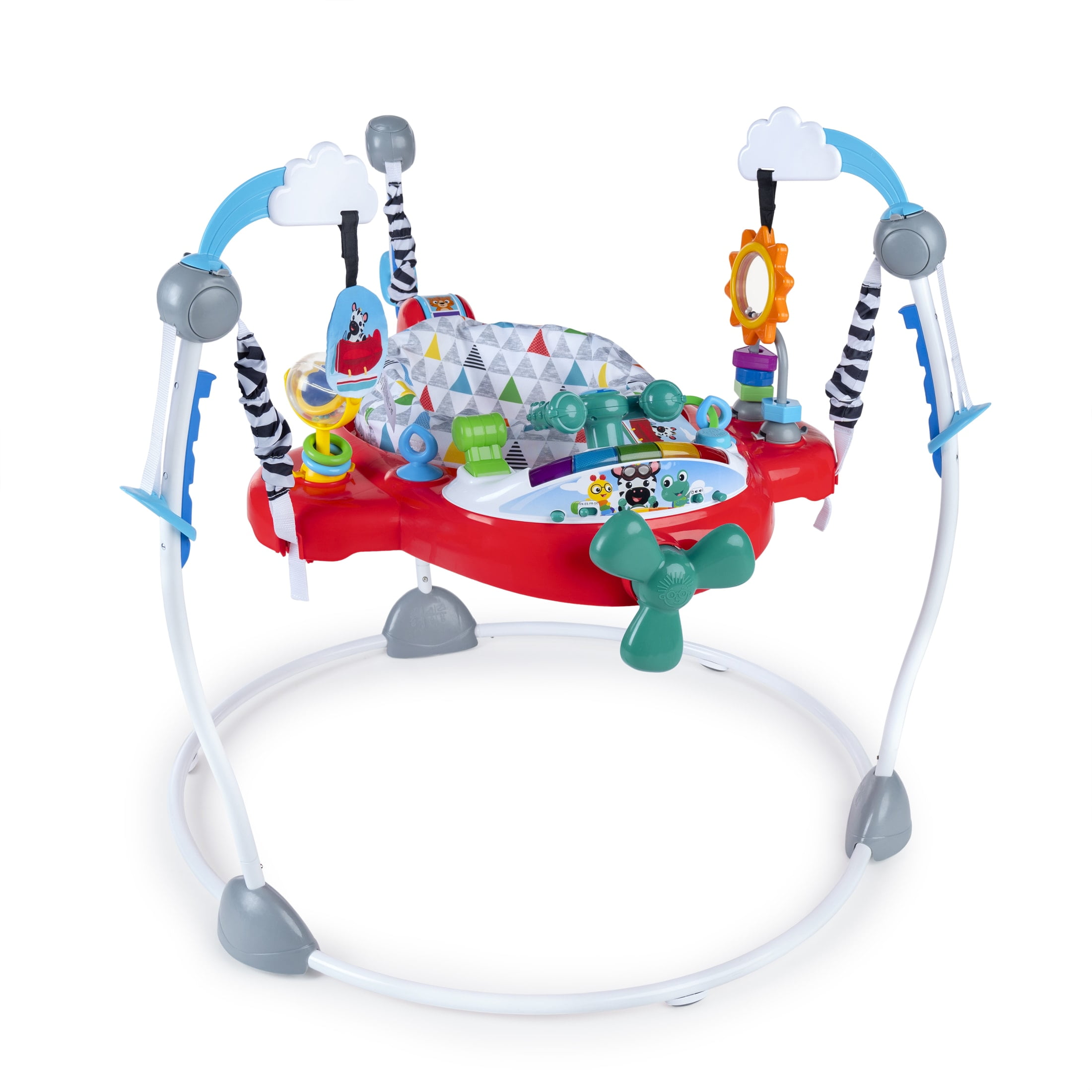 Ocean Explorers Airplane Adventure Infant Baby Activity Center Jumper, Ages 6 Months and up