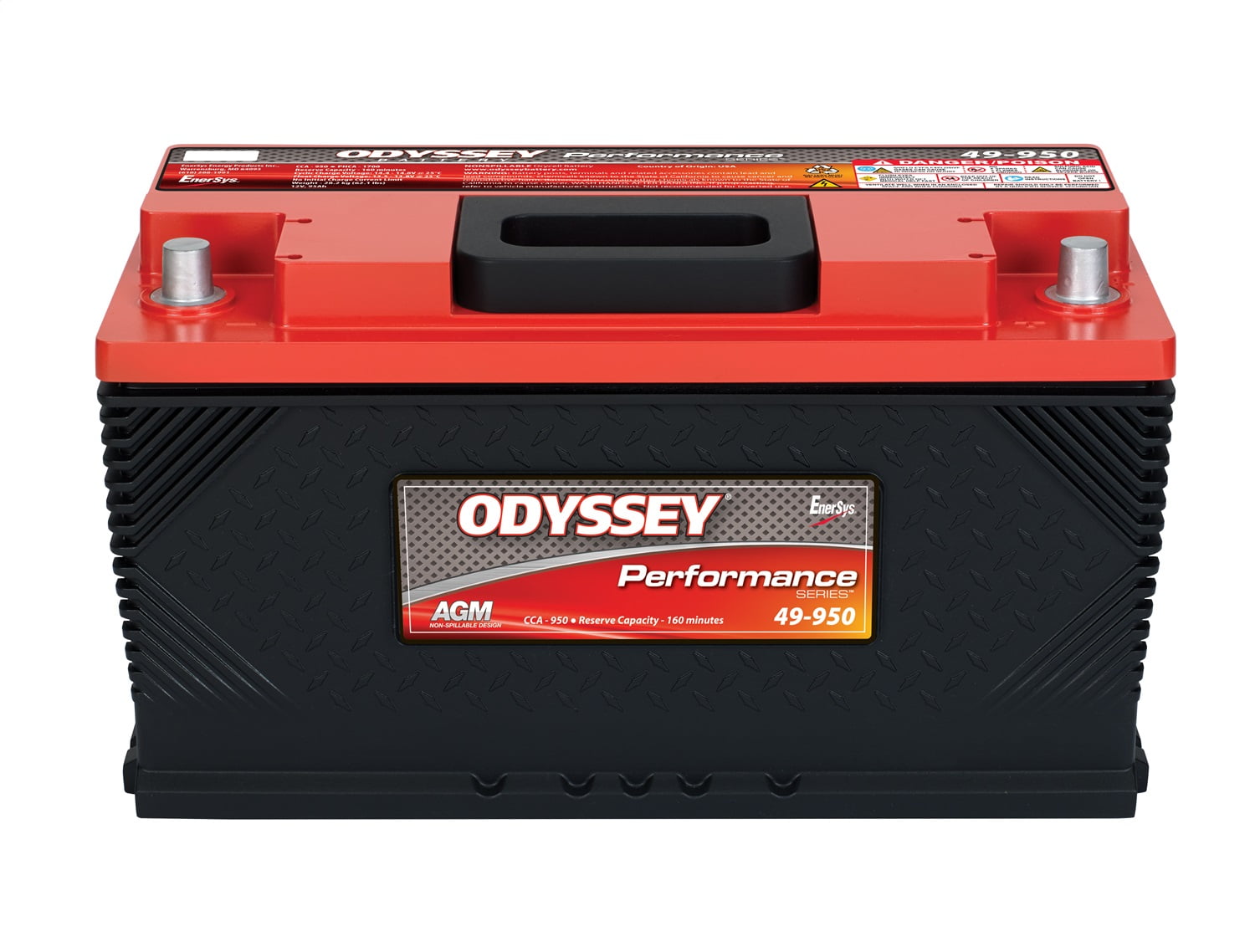 Odyssey Performance ODP-AGM49/H8/L5 Automotive Battery