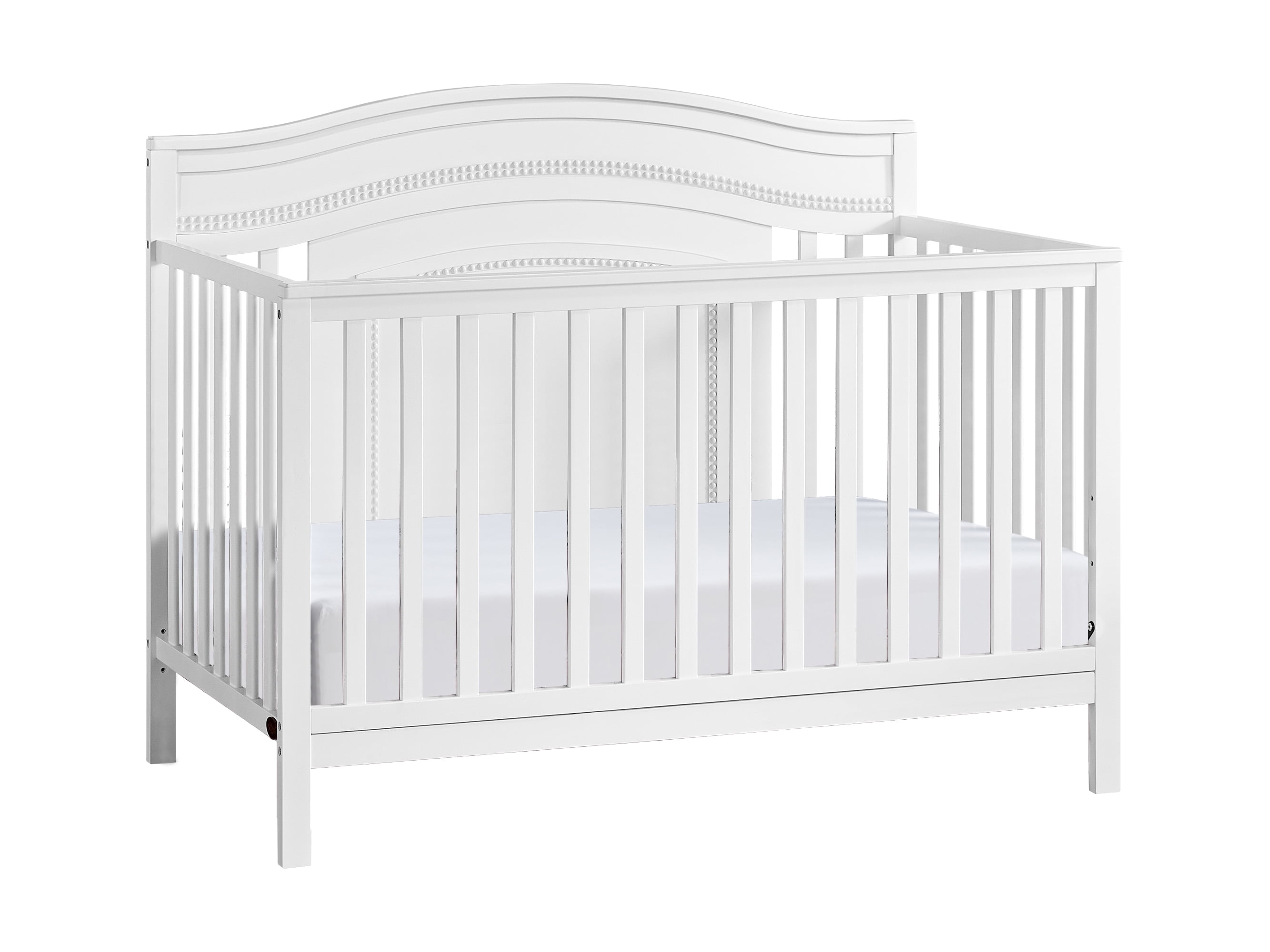 Oxford Baby Luella 4 in1 Convertible Crib, White
