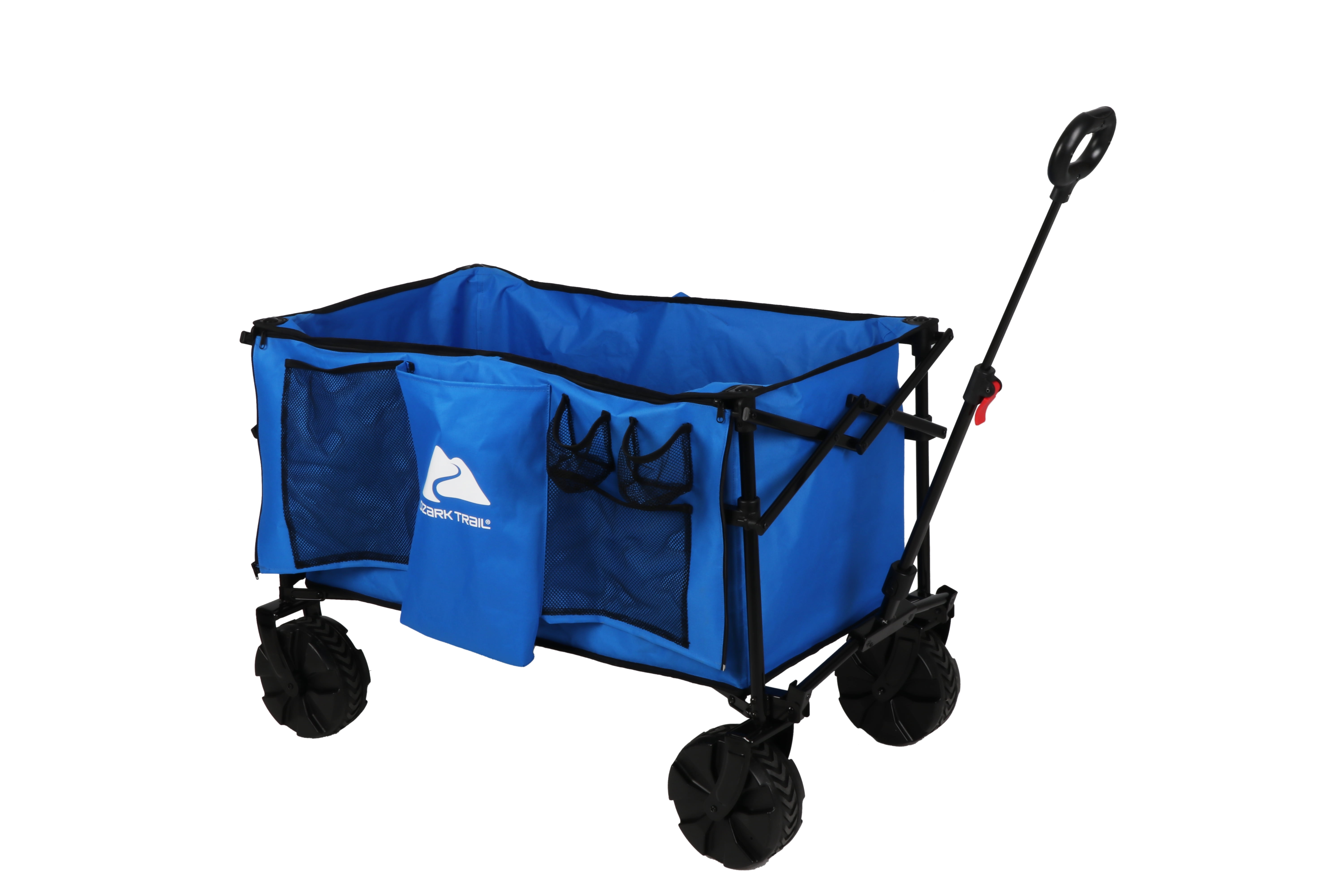 Ozark Trail All-Terrain Big Bucket Cart Wagon, Blue