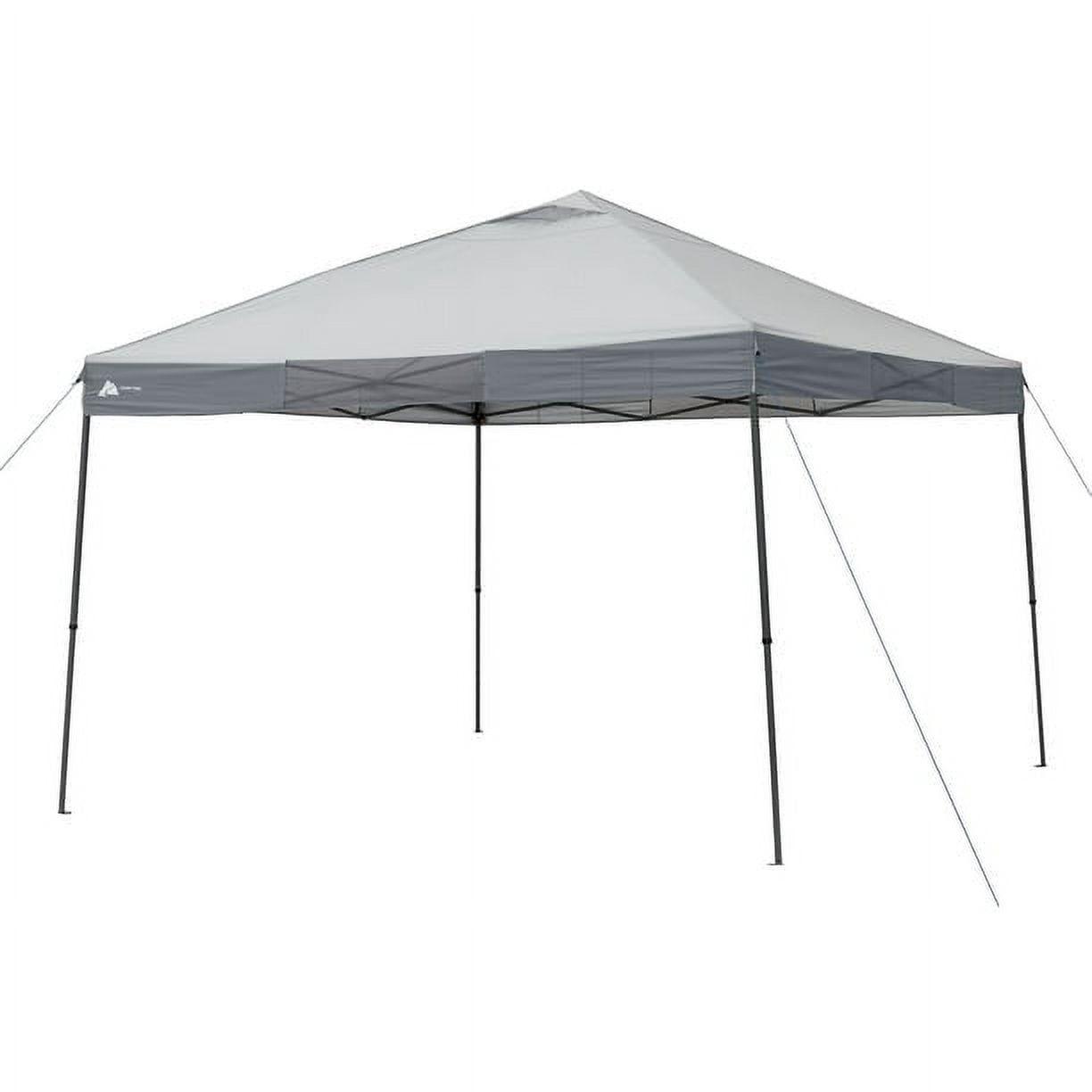 Ozark Trail 12 FT x 10 FT Instant Canopy, Gray