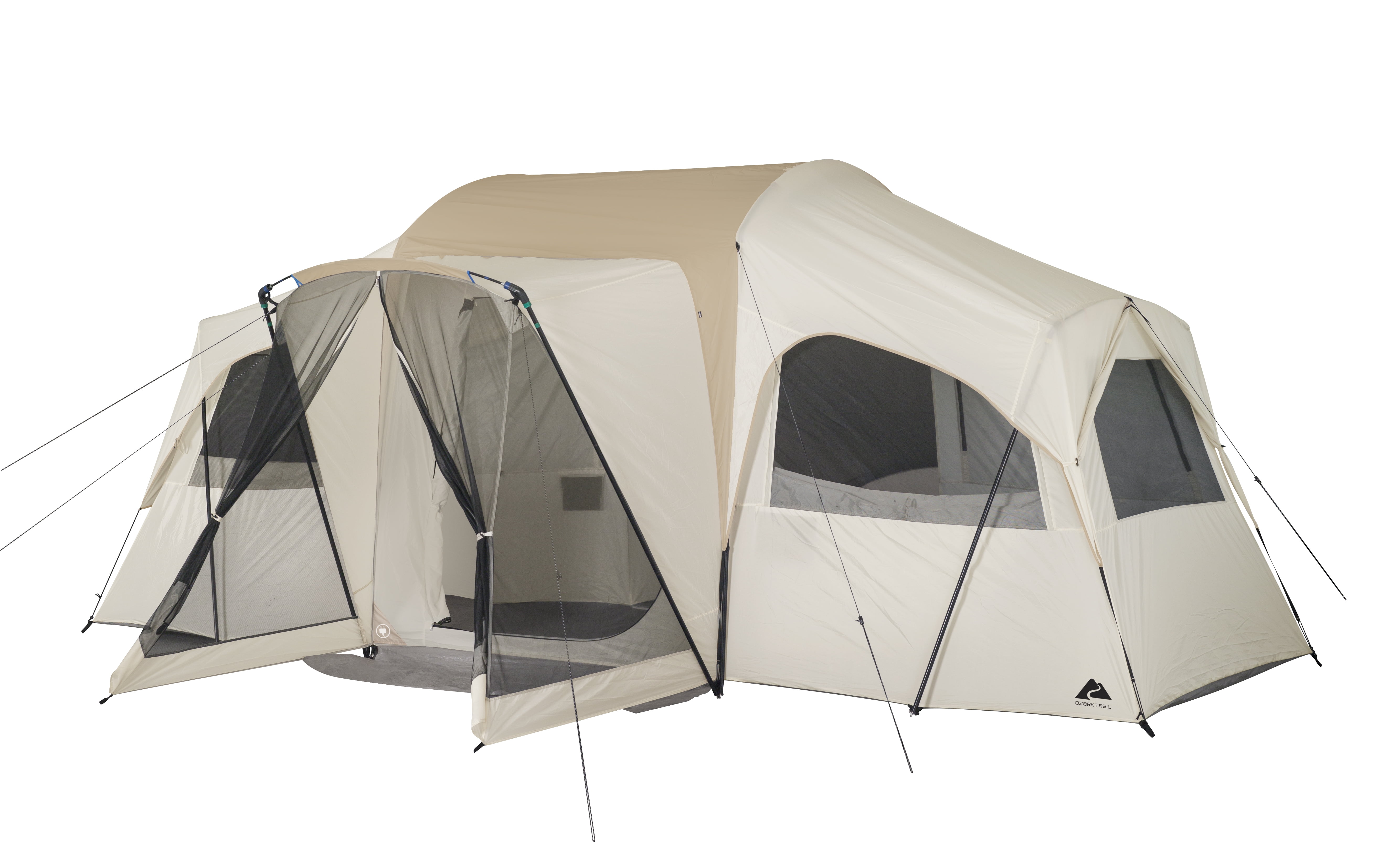 Ozark Trail, 12-Person Glamping Tent, 19' x 18' x 84”, 42.62 lbs.