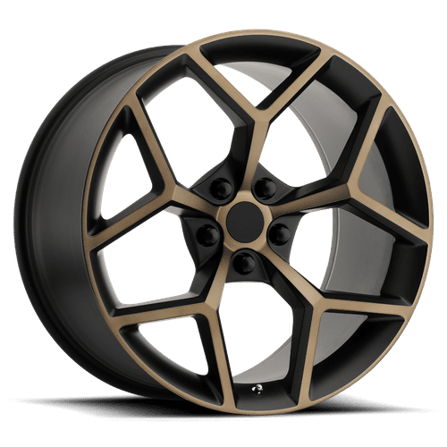 OE Creations Aluminum Rim PR126 20X10in Black/Bronze Finish, 126BB-211223