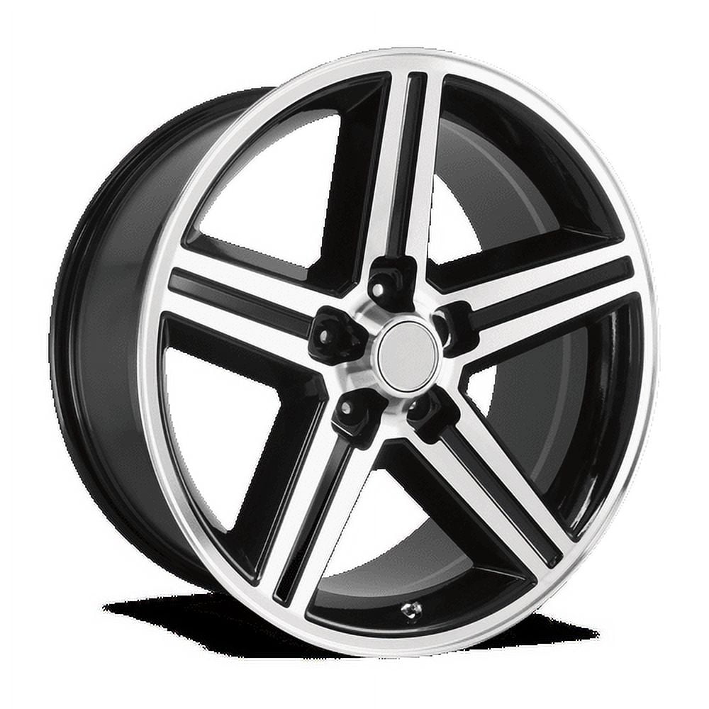 OE Creations Aluminum Rim PR148 16X8in Gloss Black Machined Finish, 148B-68610