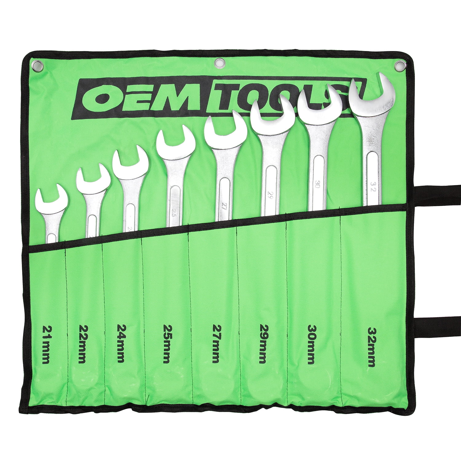 OEMTools 8 Piece Jumbo Combination Wrench Set (21 mm - 32 mm)