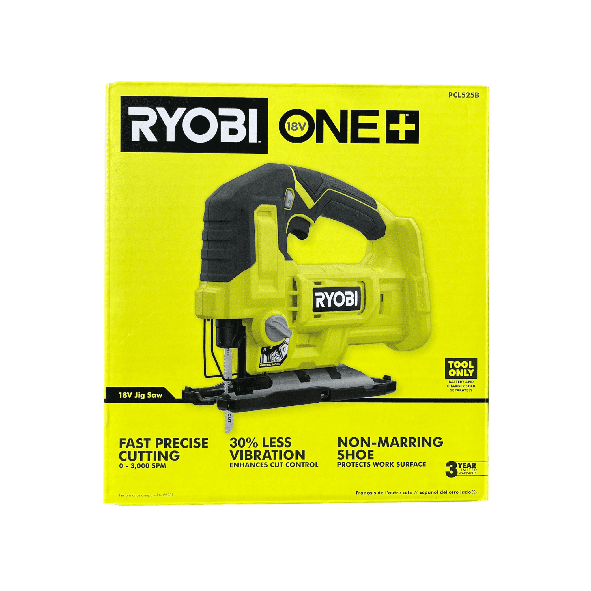 ONE+ 18-Volt Cordless Jig Saw (Tool Only)