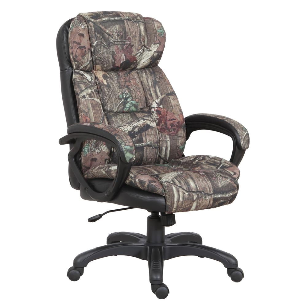 OS Home and Office Furniture, Model 843-20-900, Executive Chair in Mossy Oak/Black