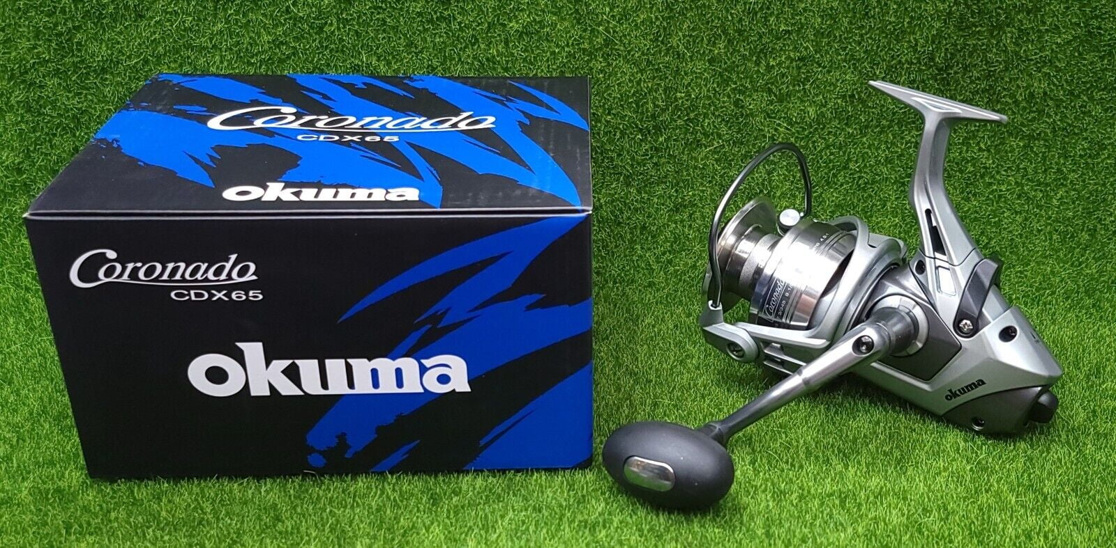 Okuma Coronado CDX Baitfeeder 4.9:1 Spinning Left/Right Hand Fishing Reel CDX-65