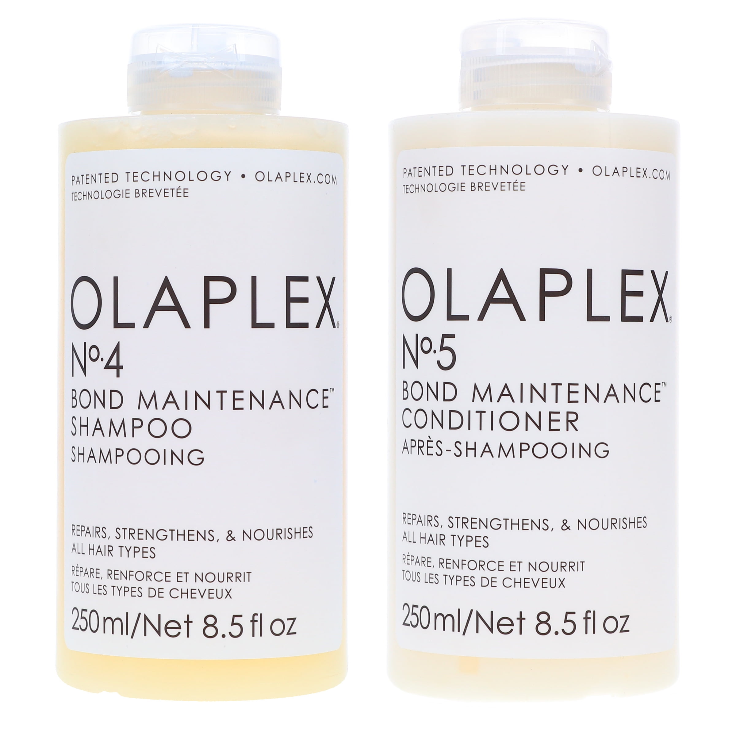 Olaplex Bond Maintenance No. 4 Shampoo & No. 5 Conditioner, 8.5 oz Combo Pack