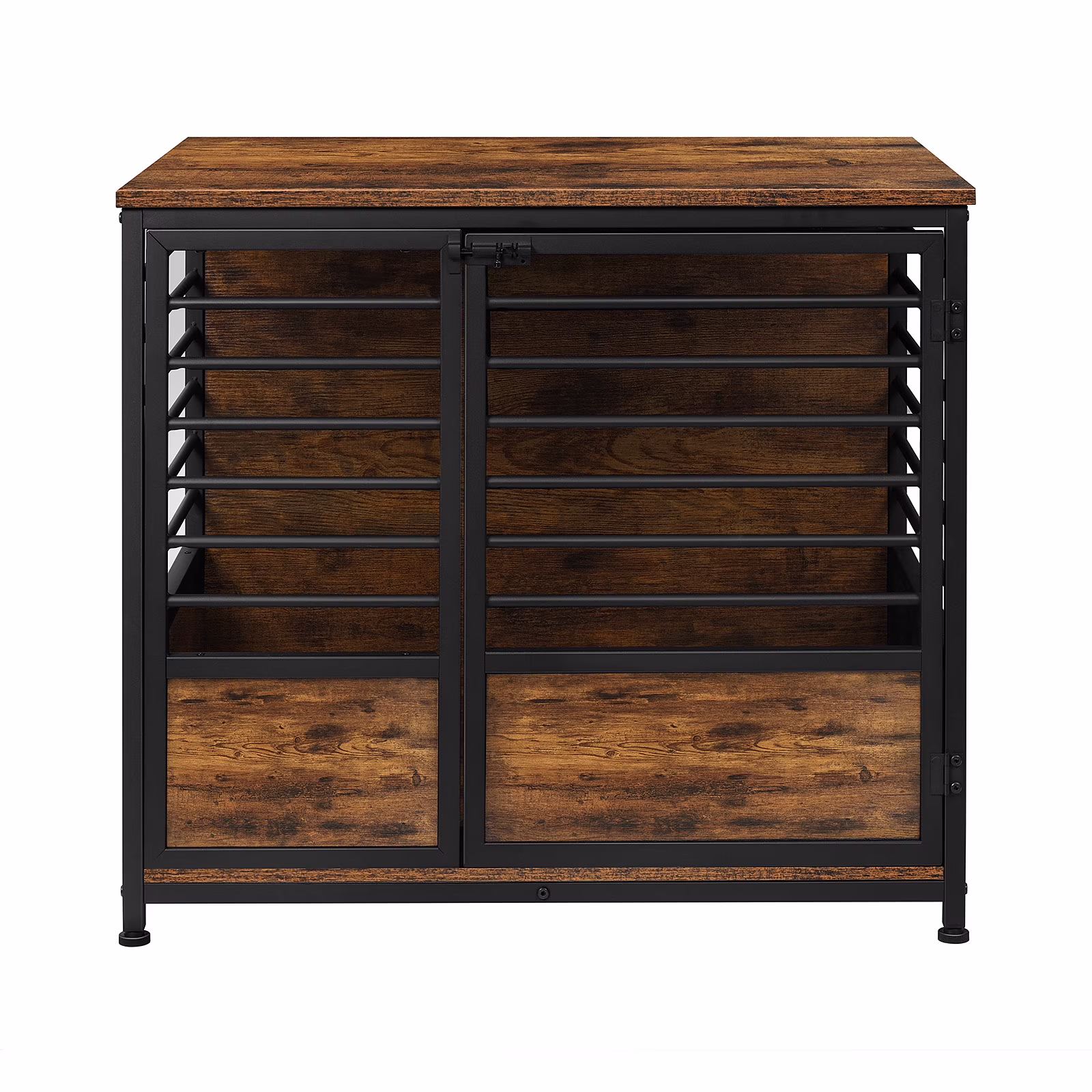 Oumilen Medium Dog Crate Cage Living Room Side End Table, Brown