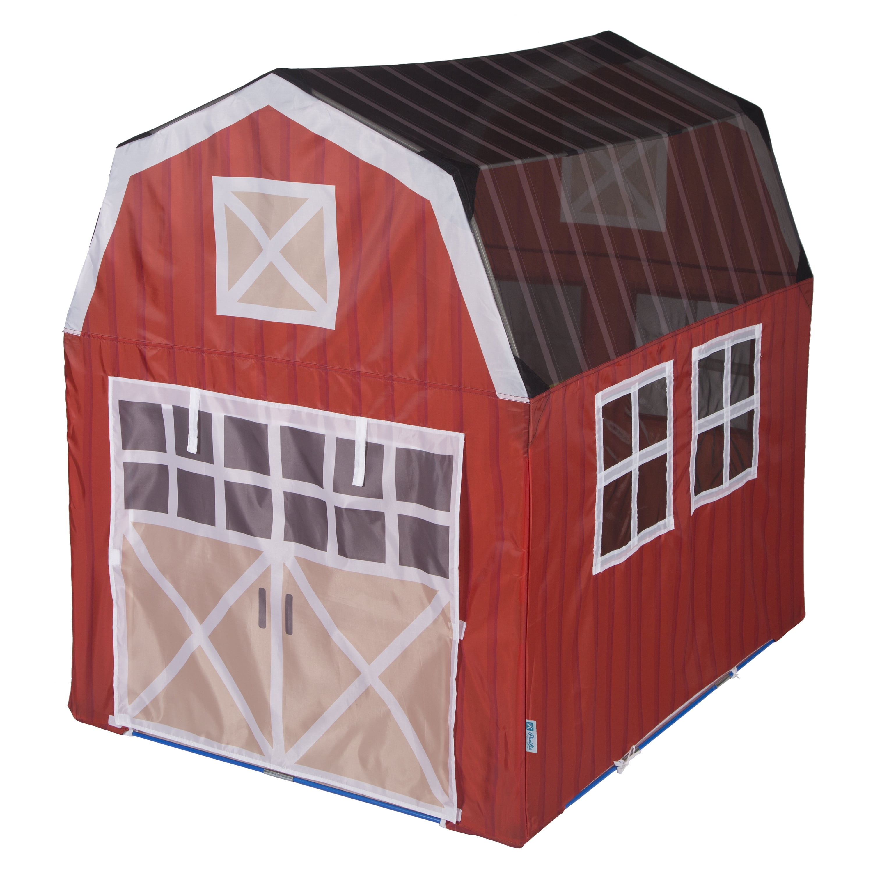 Pacific Play Tents Barnyard Playhouse Tent Red Polyester, Child