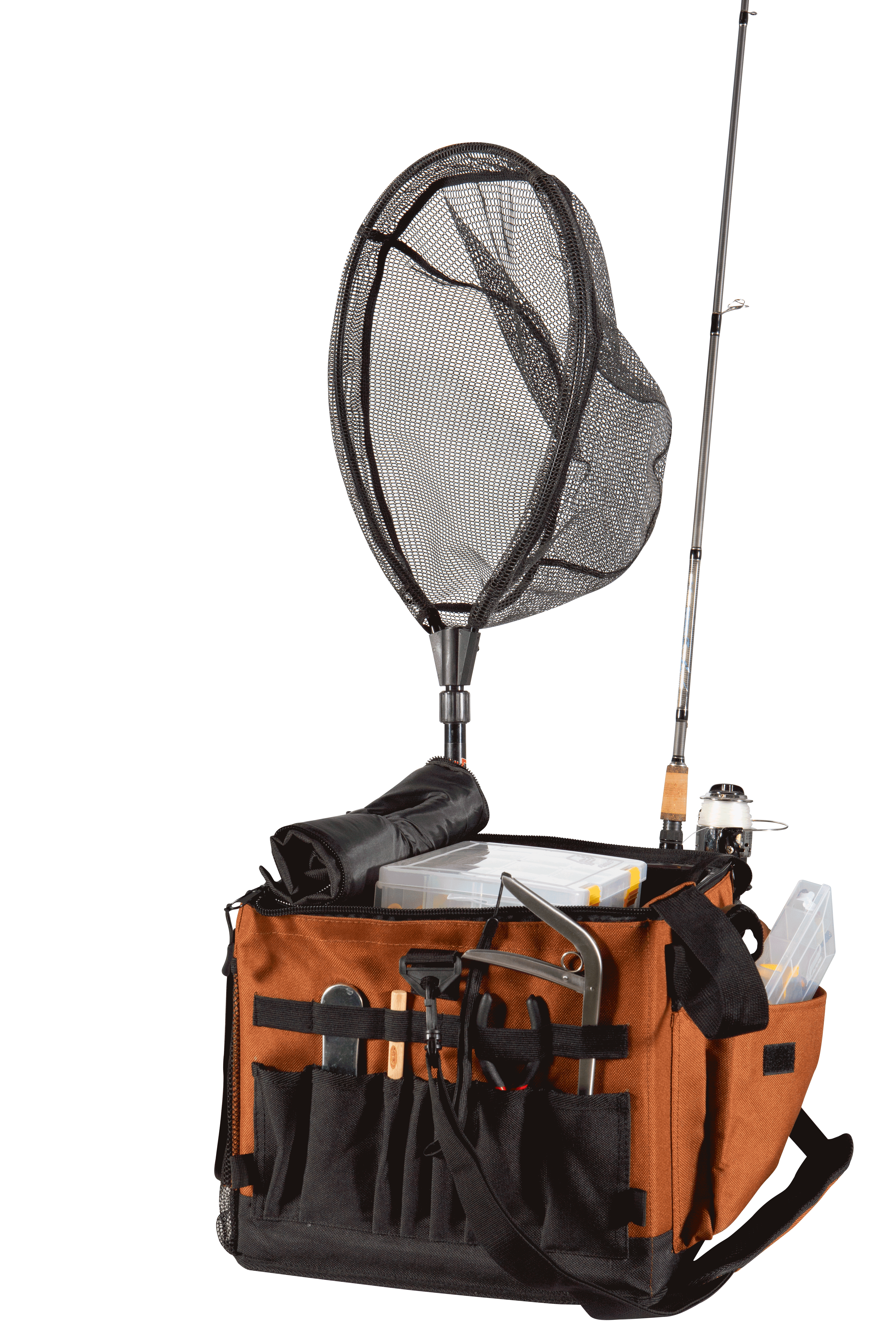 Pelican - Exocrate Fishing Storage Crate Bag - Polyester - Orange/Black