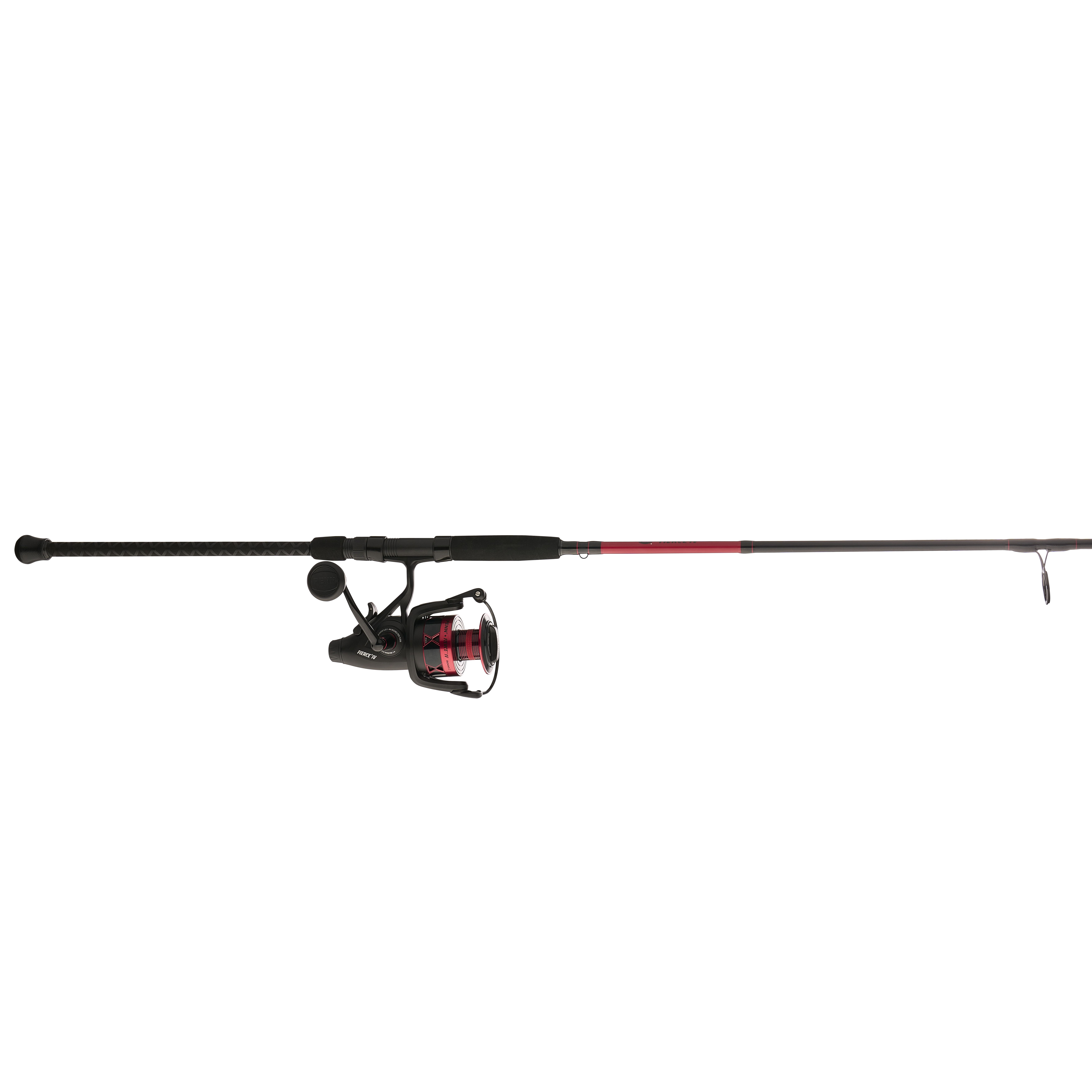 PENN Fierce IV Live Liner Combo, 10' Heavy Fishing Rod, 8000 Size Reel