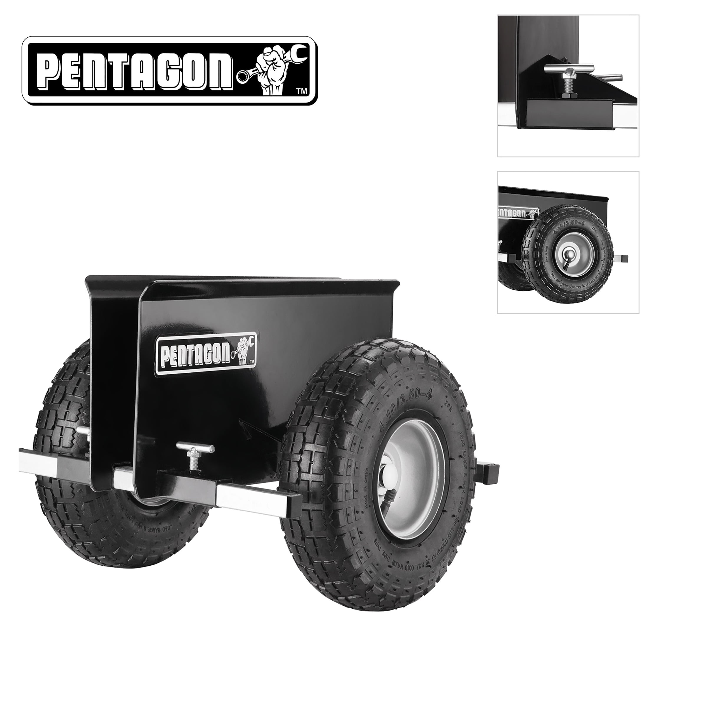 Pentagon Tool | Panel Pusher Dolly | Plywood - Doors - Drywall