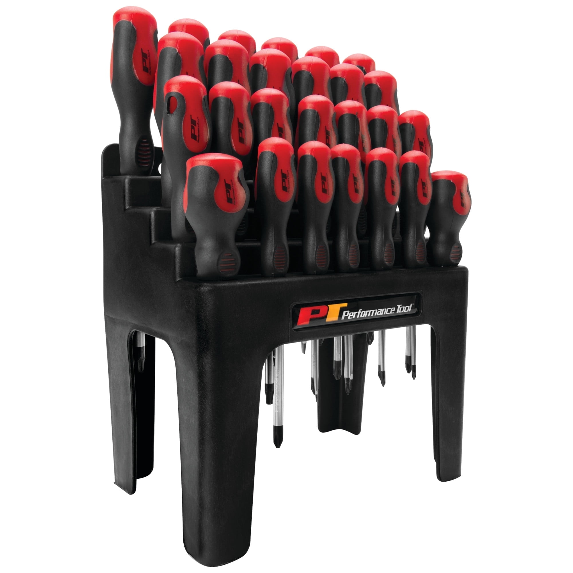 Performance Tool W1726 26-Piece Screwdriver Set with Rack