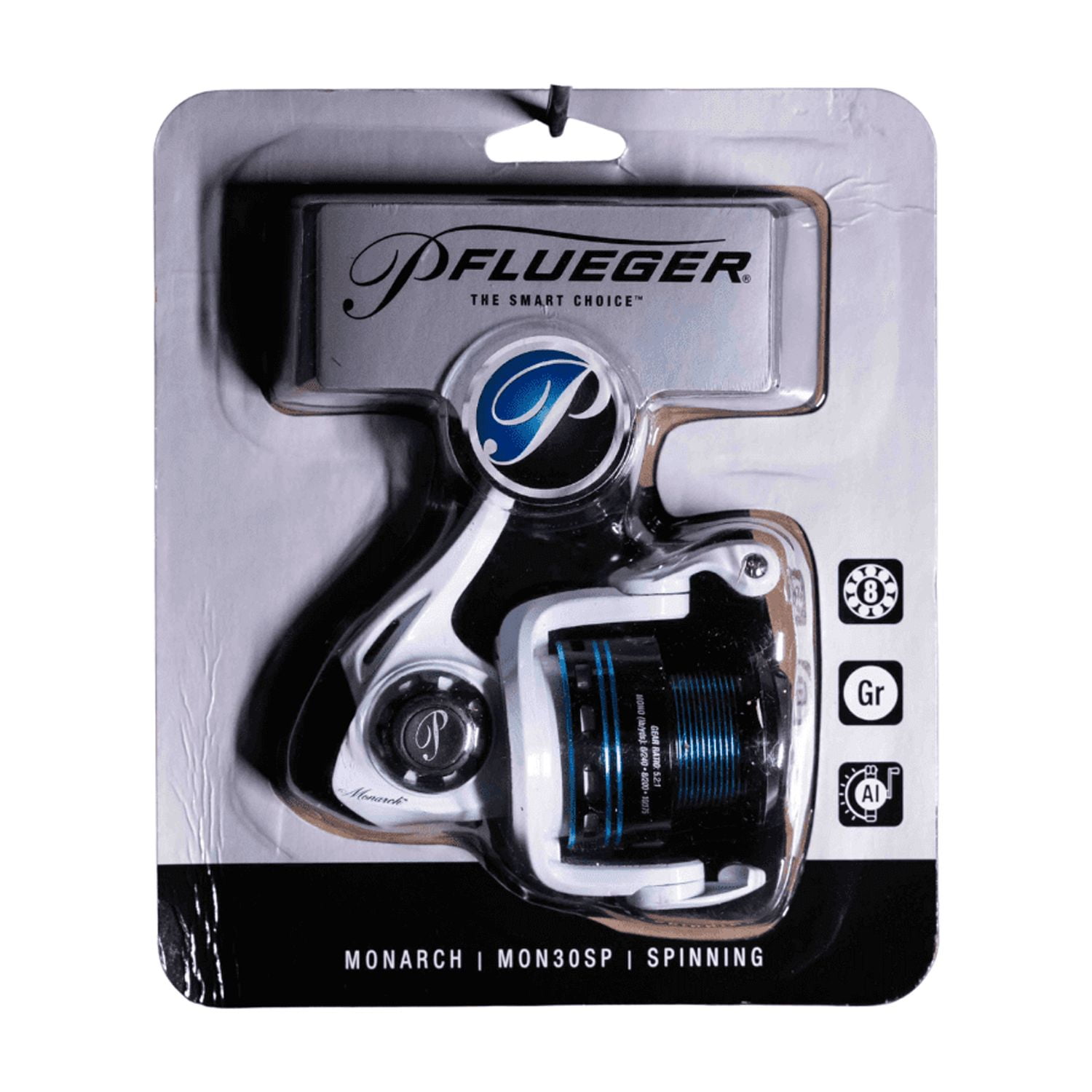 Pflueger Monarch Spinning Reel, 30 Size Fishing Reel