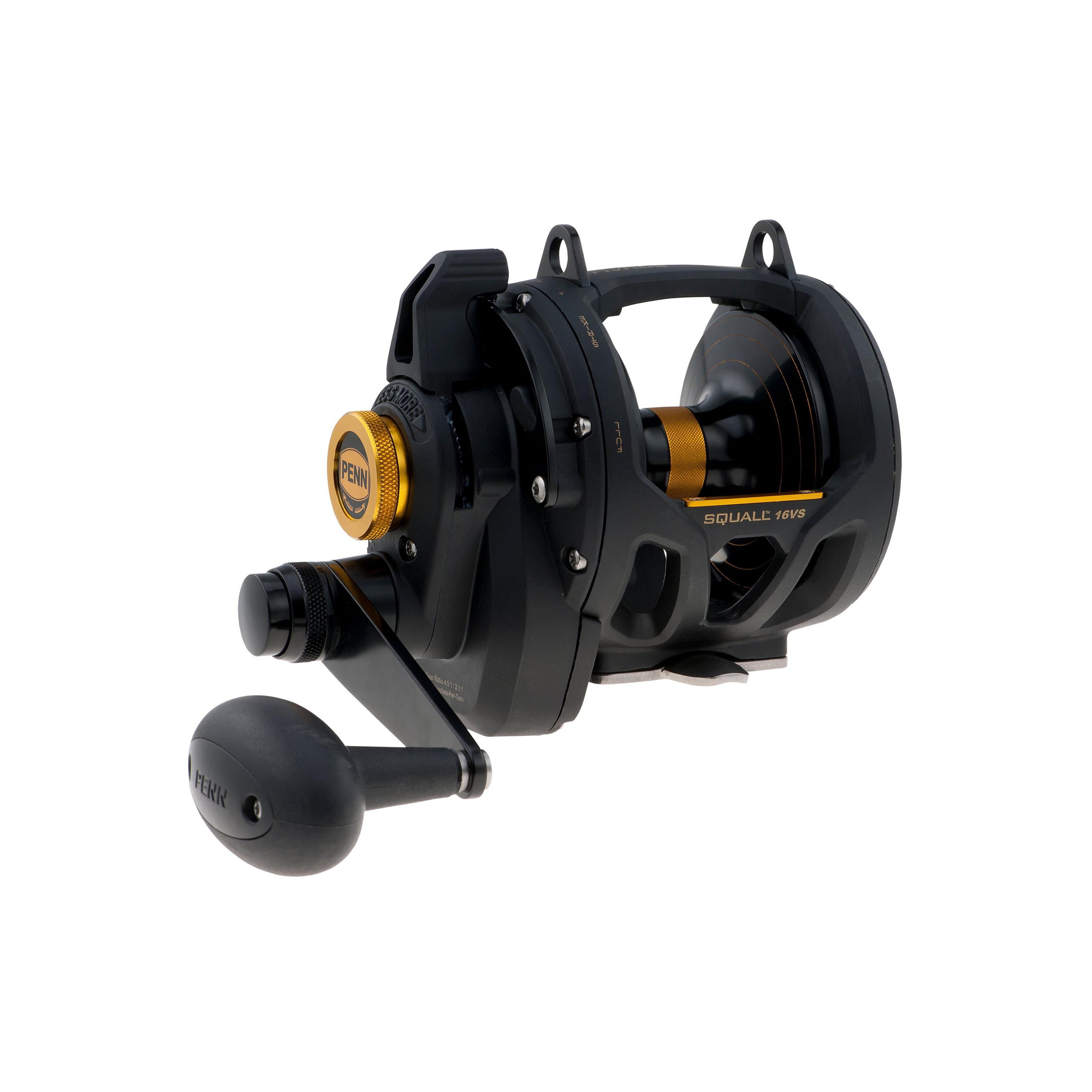 PENN Squall® Lever Drag 2 Speed Reel, IGFA16 Size Fishing Reel